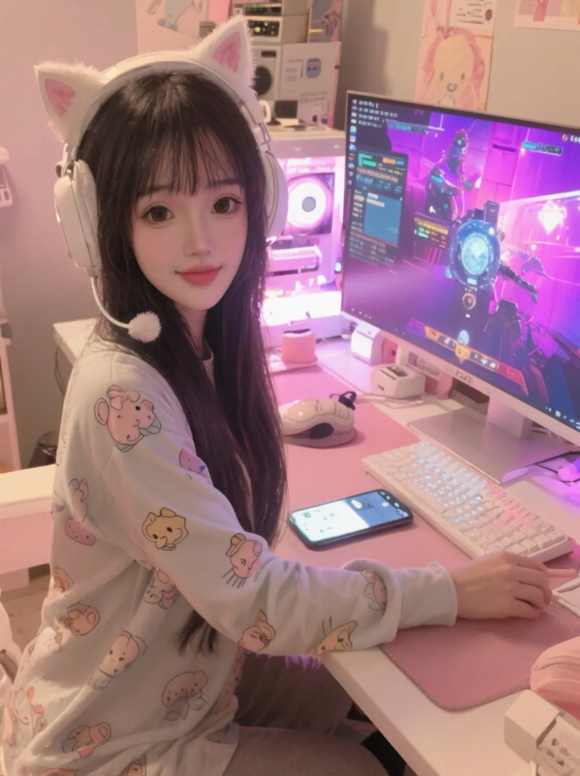 闵行电竞主播 蓝梦 宅女在家憋太久 Gallery 2