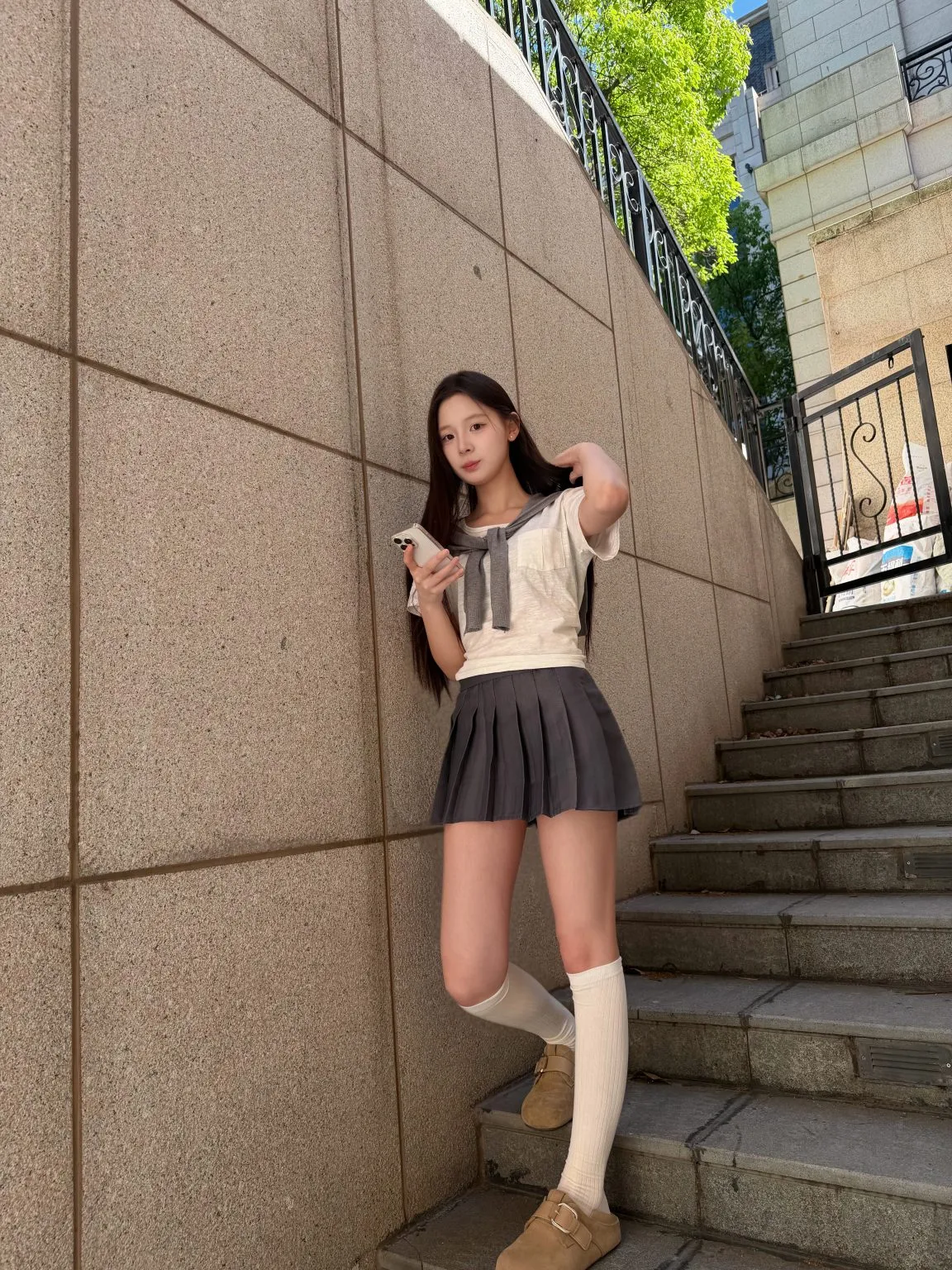 Y4791-07学生 普陀硬五清纯学生大长腿 Gallery 6