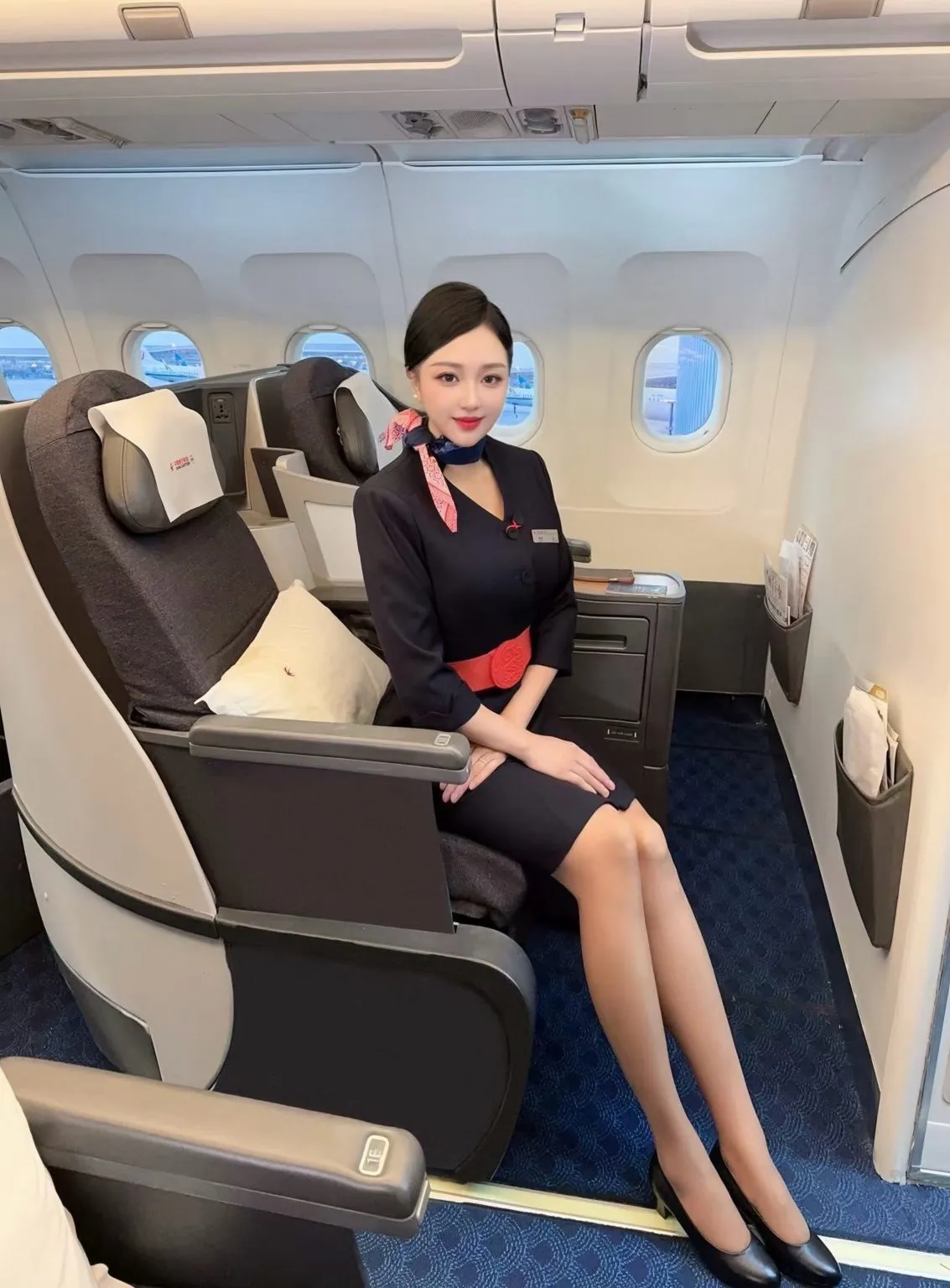 Y4718-空姐 普陀极品空姐大蜜 Gallery 1