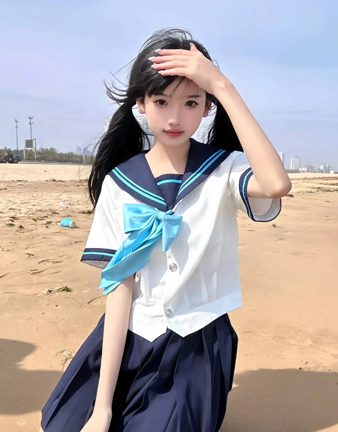 初恋脸日系JK女高白虎 面麻 Gallery 3