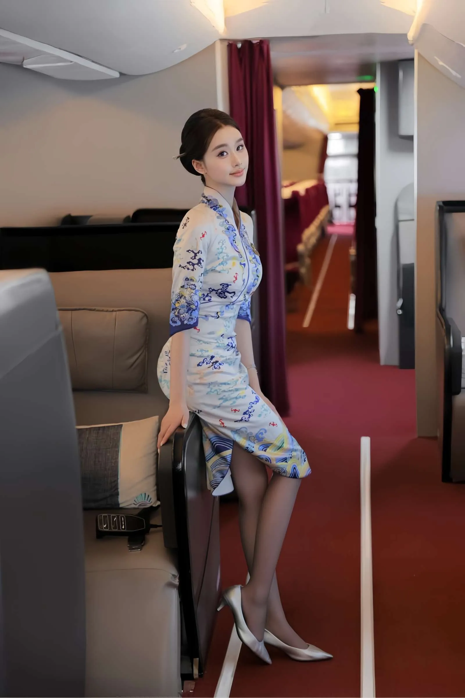 宝山空姐顾思思 真实空姐在飞 Gallery 3