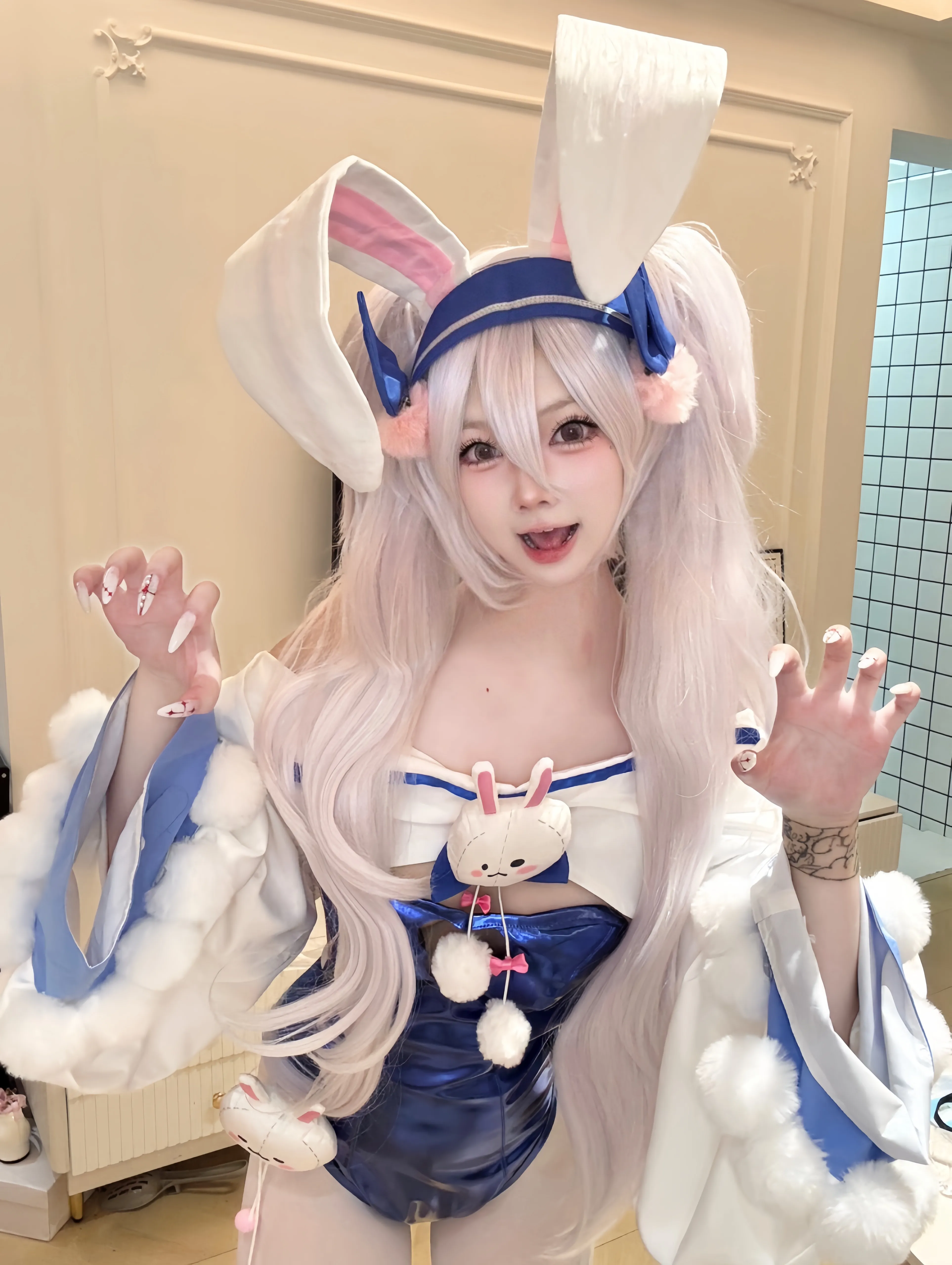 08小白兔白虎极品cos冷白皮 Gallery 1