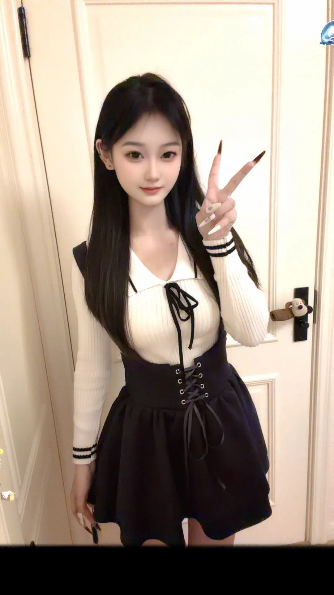 Y4389A-甜甜静安极品小纯学生妹冷白皮 Gallery 4