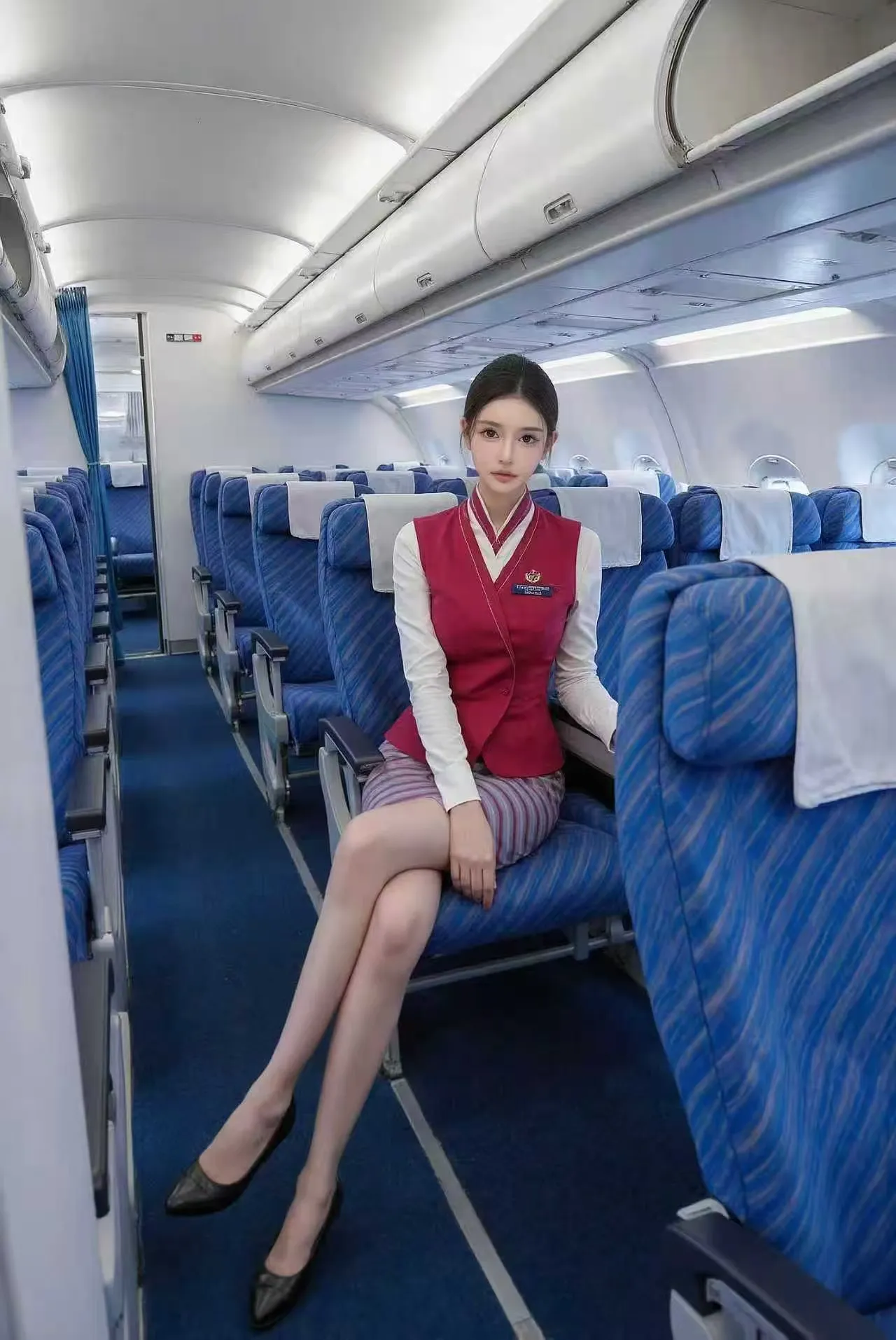 上海南航真实在飞空姐 ギャラリー 2