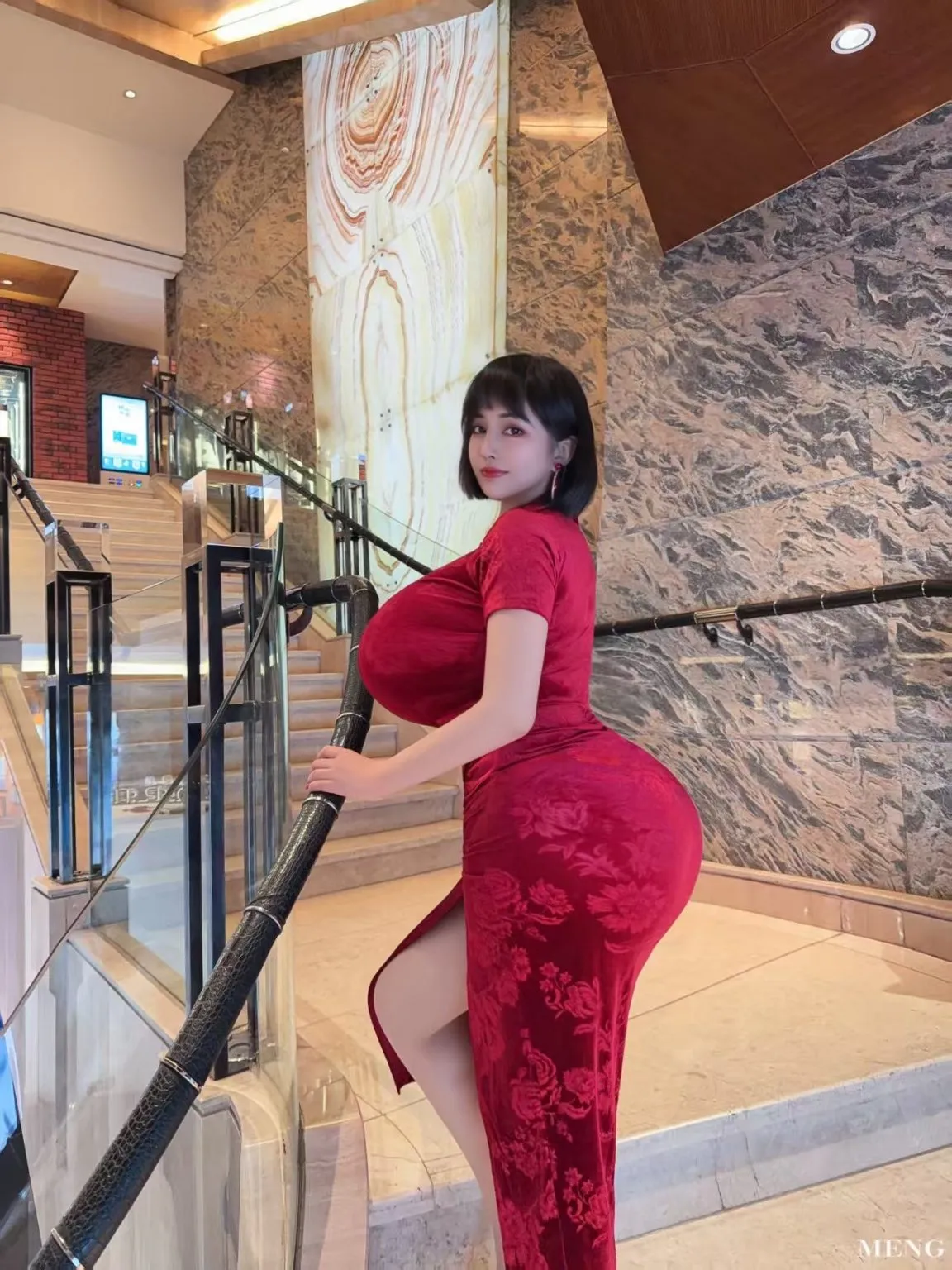 Y201-大胸 普陀bbw大胸肥臀熟妇 Gallery 6