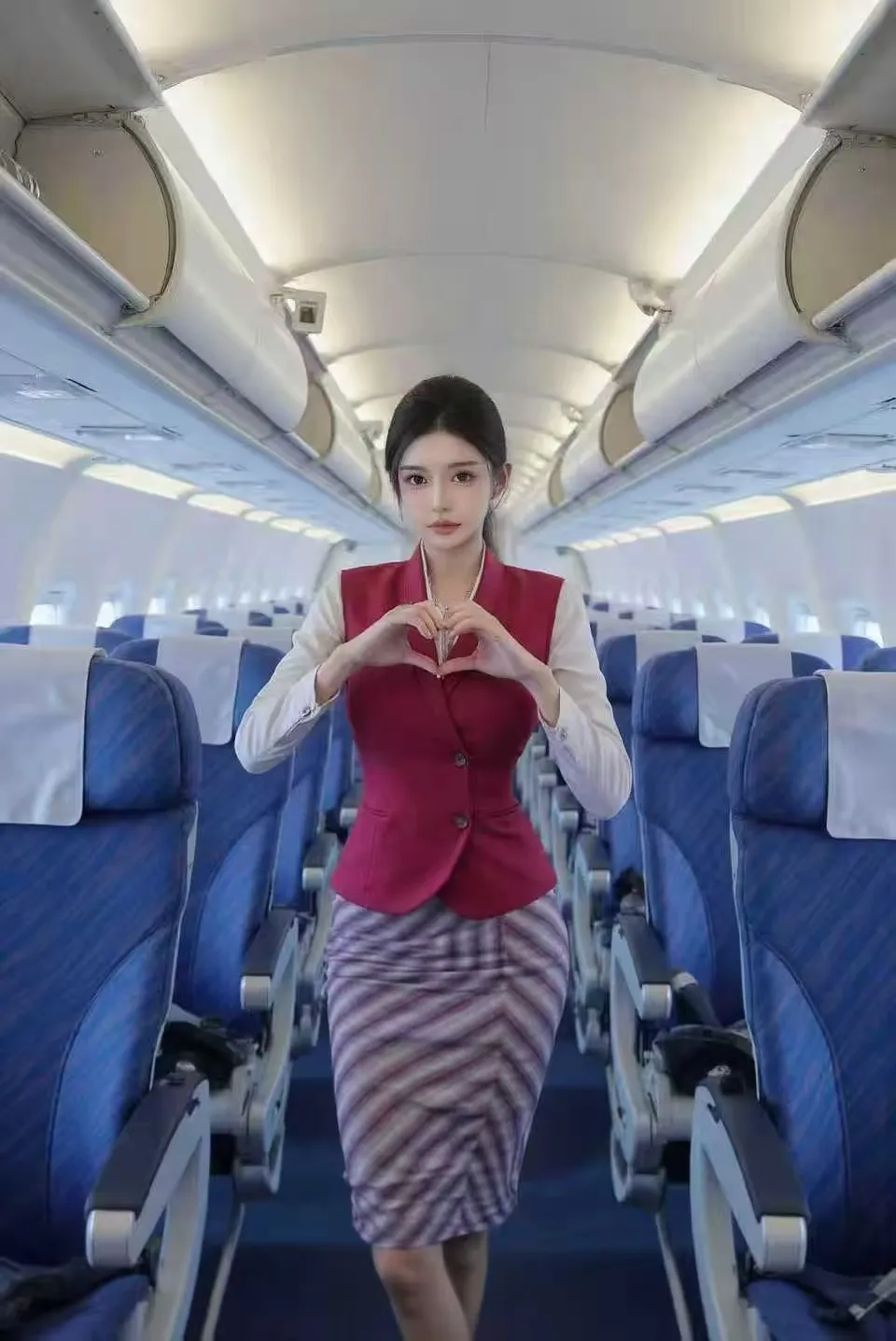 上海南航真实在飞空姐 ギャラリー 3