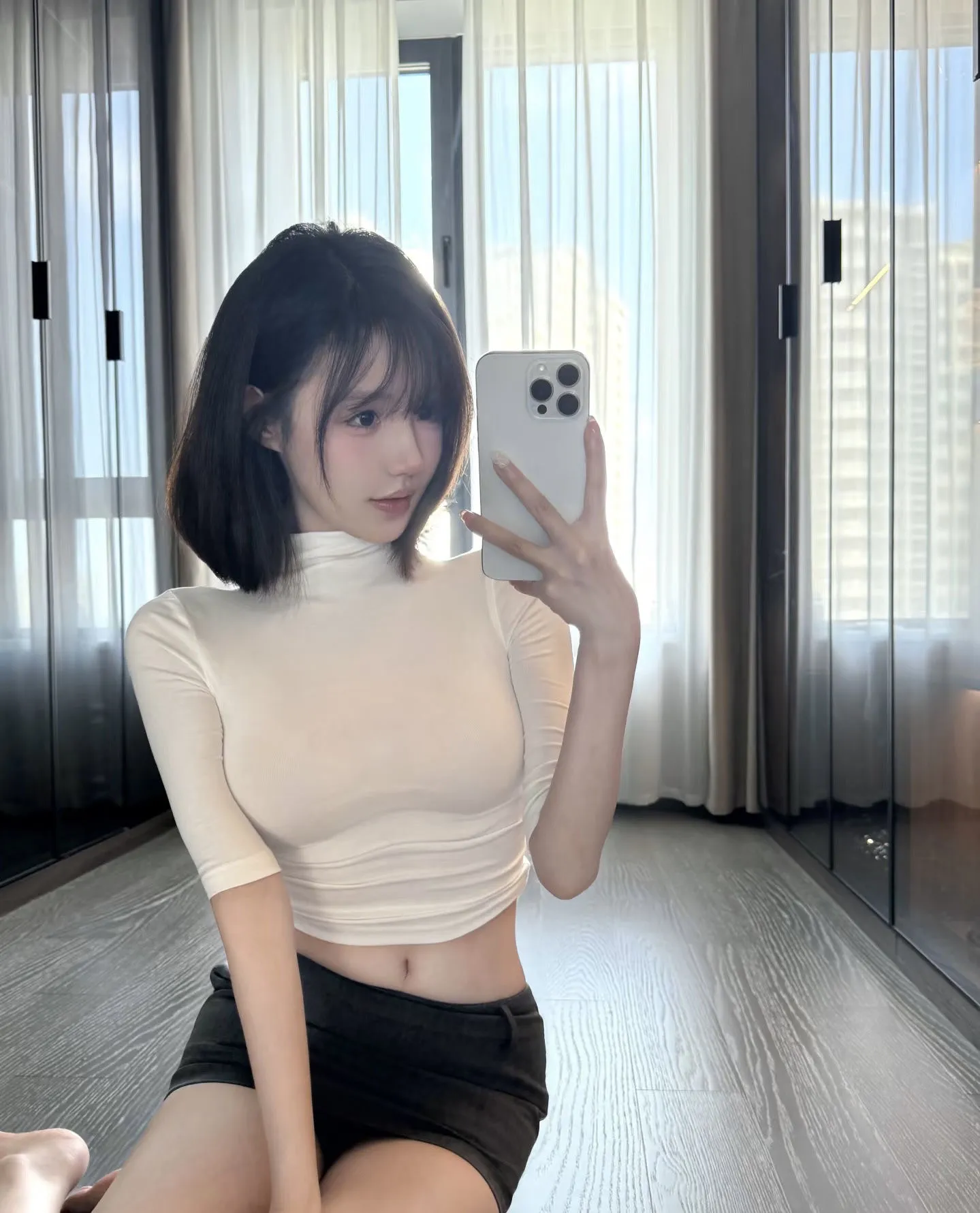 短发女孩 可儿 瑜伽教练 Gallery 2