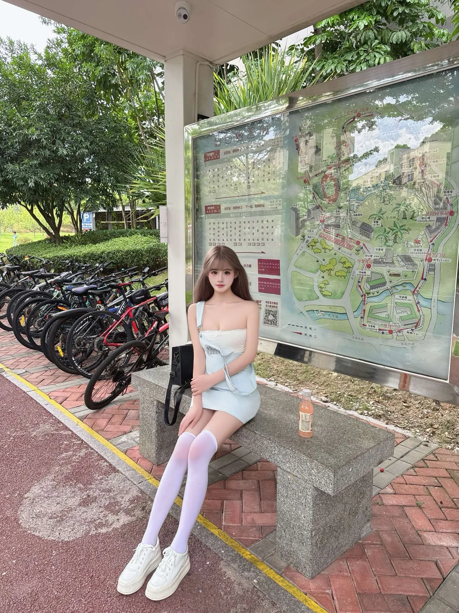 Y3672B-小鹿静安硬五白虎研究生学生妹兼职 Gallery 2