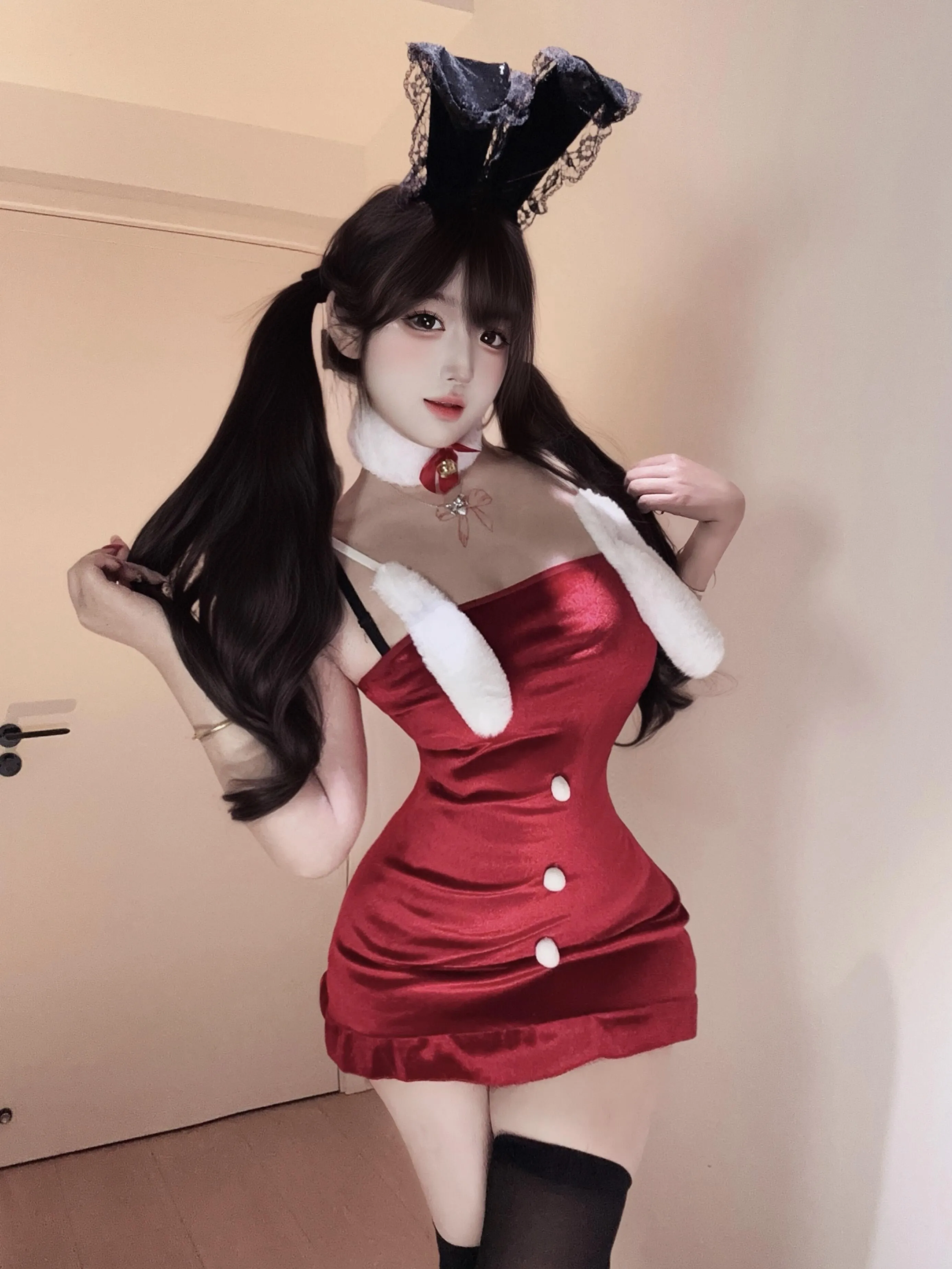 闵行新人奶兔🐰兼职萝莉魔鬼身材 Gallery 6