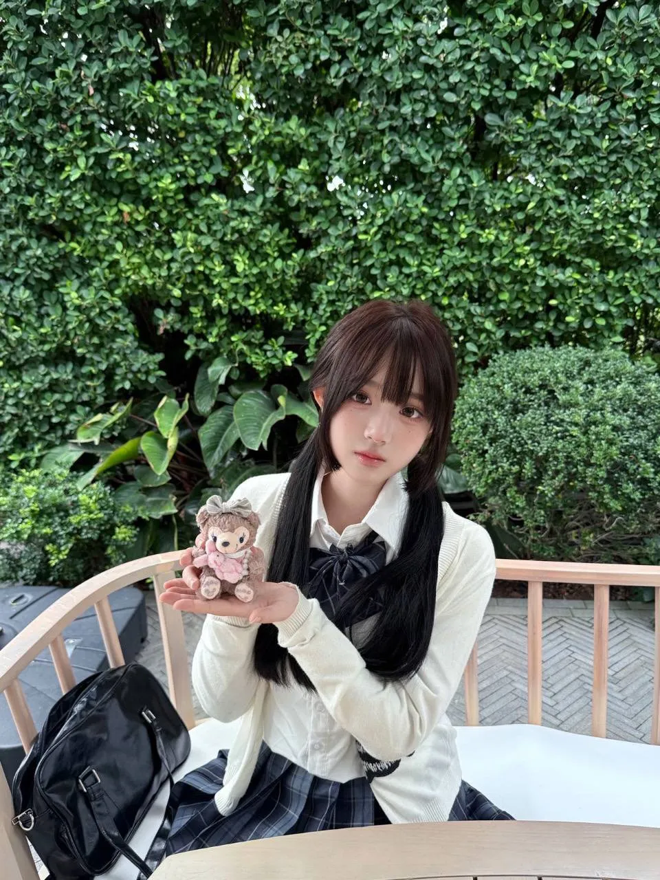 青春白小纯女高中生 莎莎