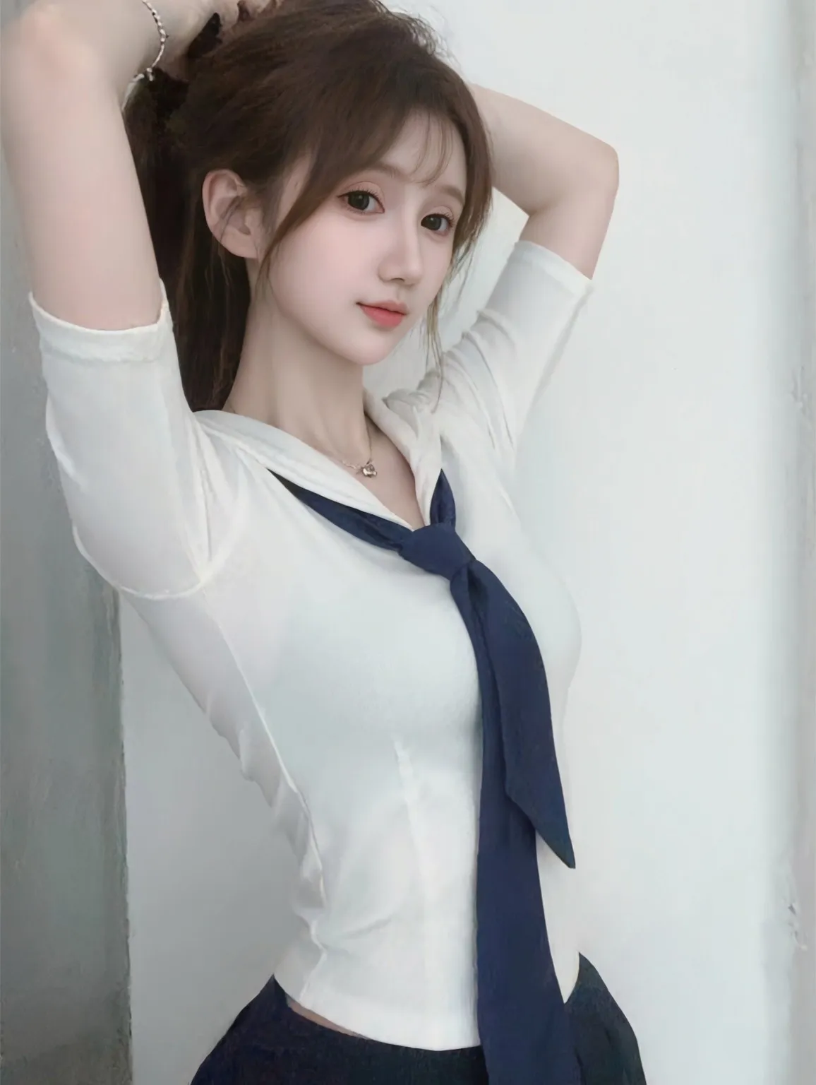 闵行桑桑 冷白皮纯欲御姐 Gallery 6