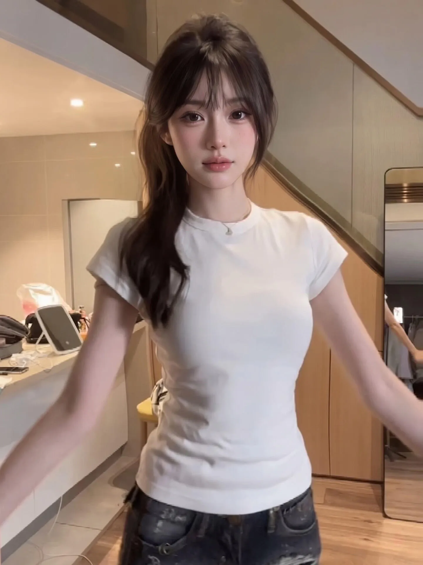 付婷，平面模特兼职身材好床上叫声销魂 Gallery 4