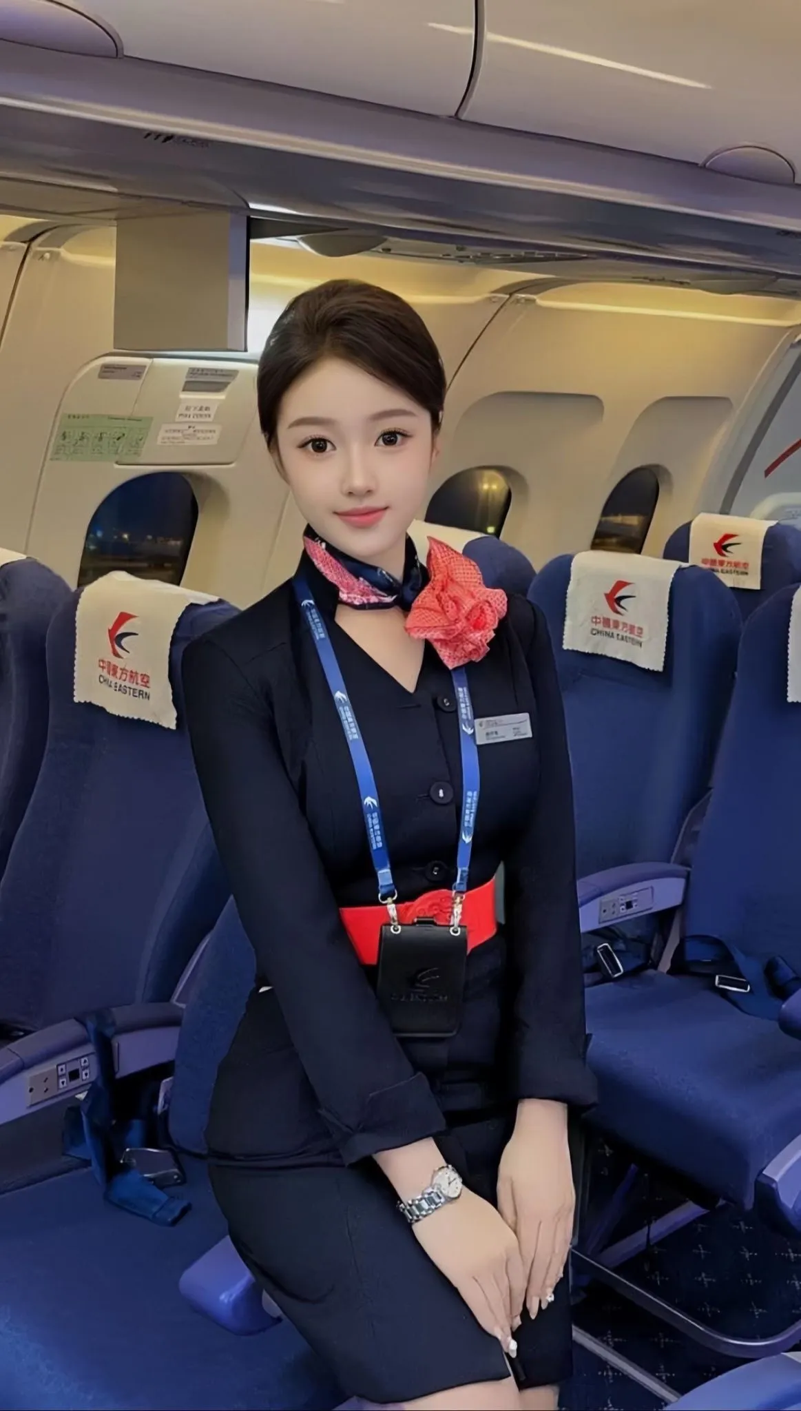 Y4428A-178长宁东方航空空姐🏠三外五 ギャラリー 3