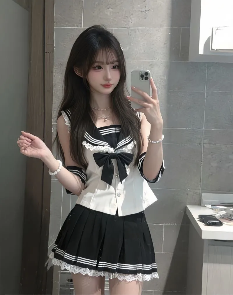 日系JK撕漫少女「纯纯」超级夺命大长腿🉑登记代开 Gallery 2