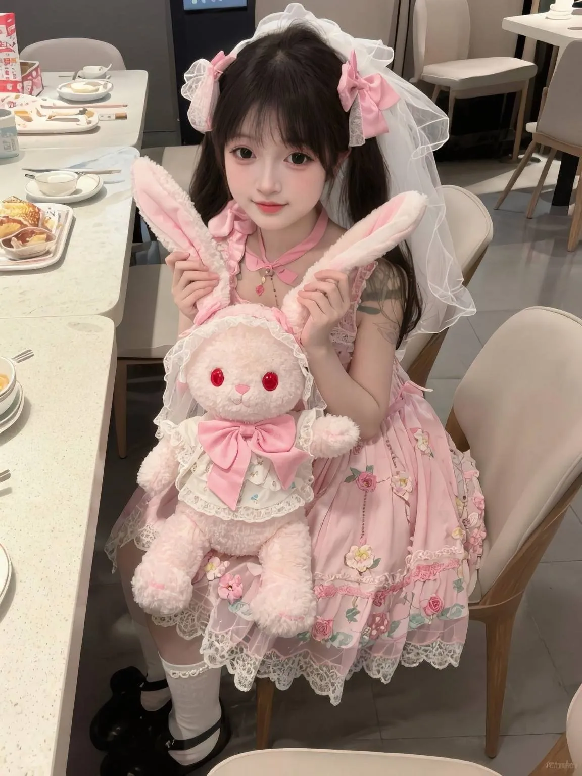 闵行七宝红牌新人欣雨 天生少毛内似白虎