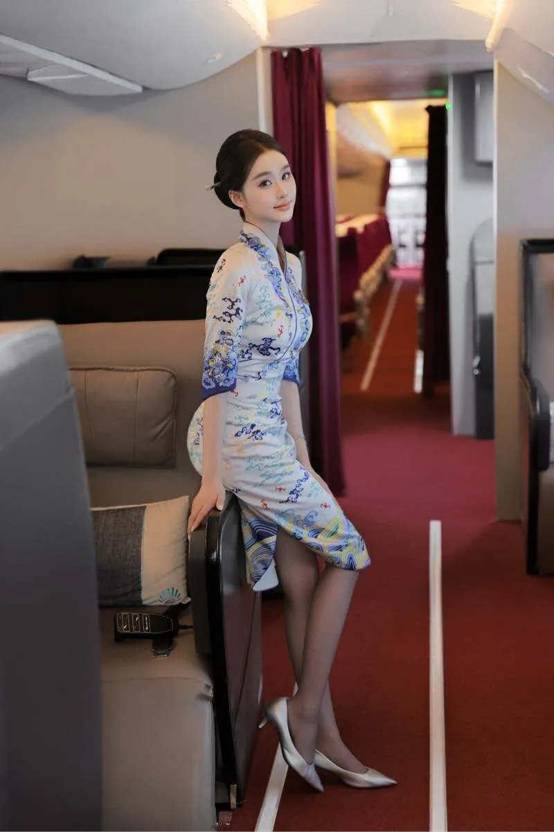 220新人气质优雅海航空姐首开 Gallery 2