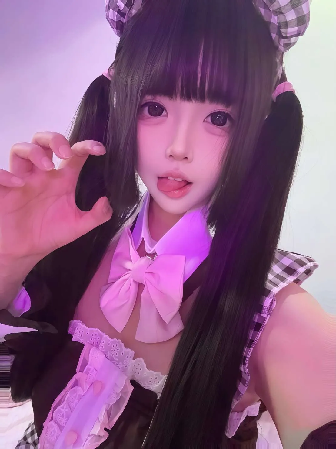 523B-猫猫 浦东硬五白虎全能白廋幼萝莉 Gallery 6