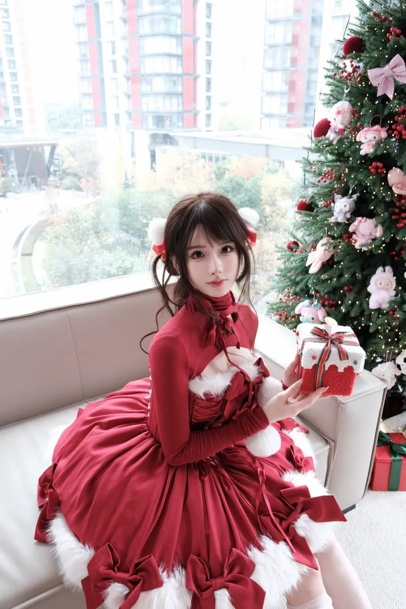 酥酥🏠3️⃣外5️⃣ 圣诞专属  皮肤白嫩 初恋女友感 Gallery 1