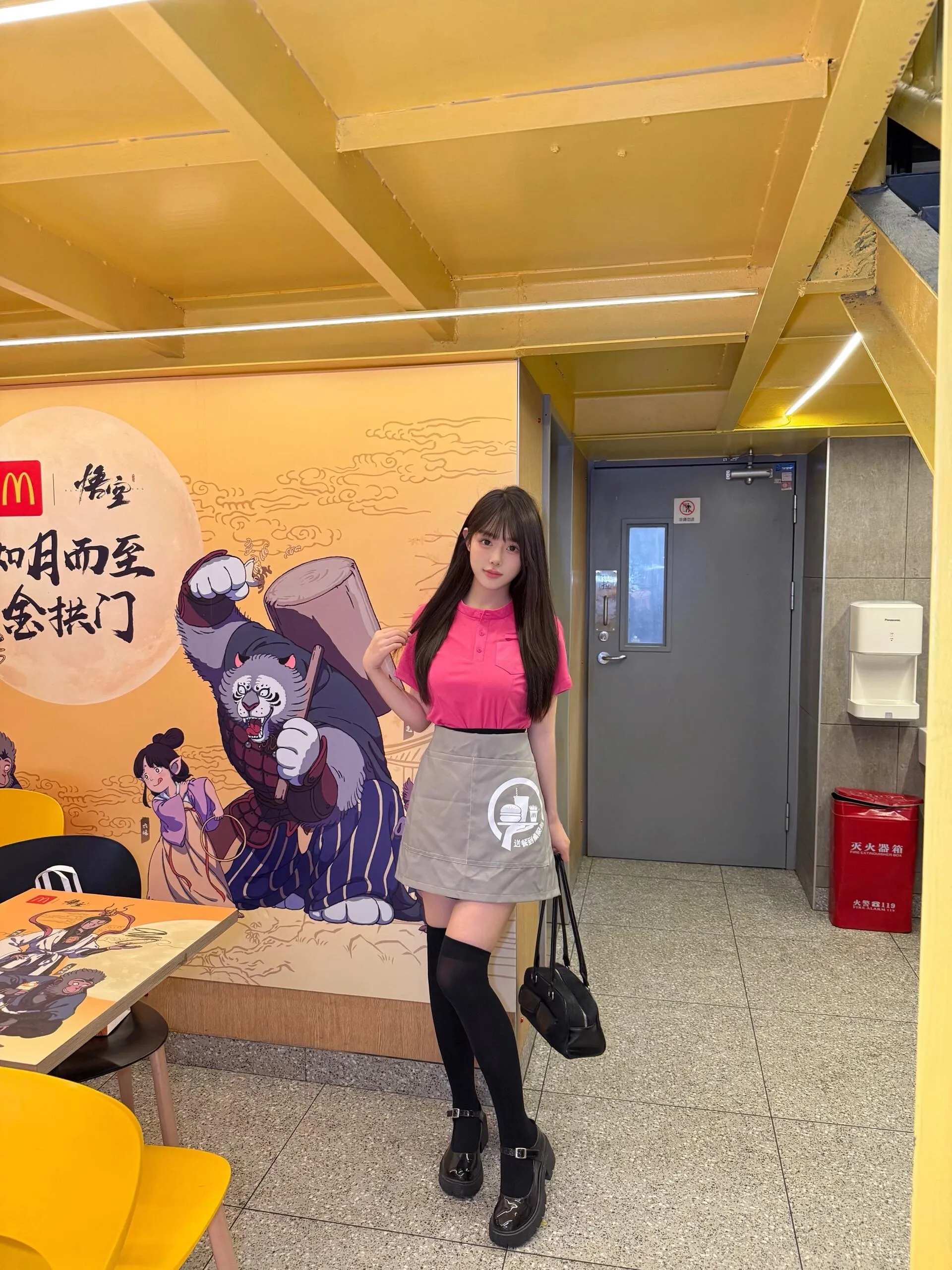 小空，麦当劳实习生刚下海三点粉嫩 Gallery 4
