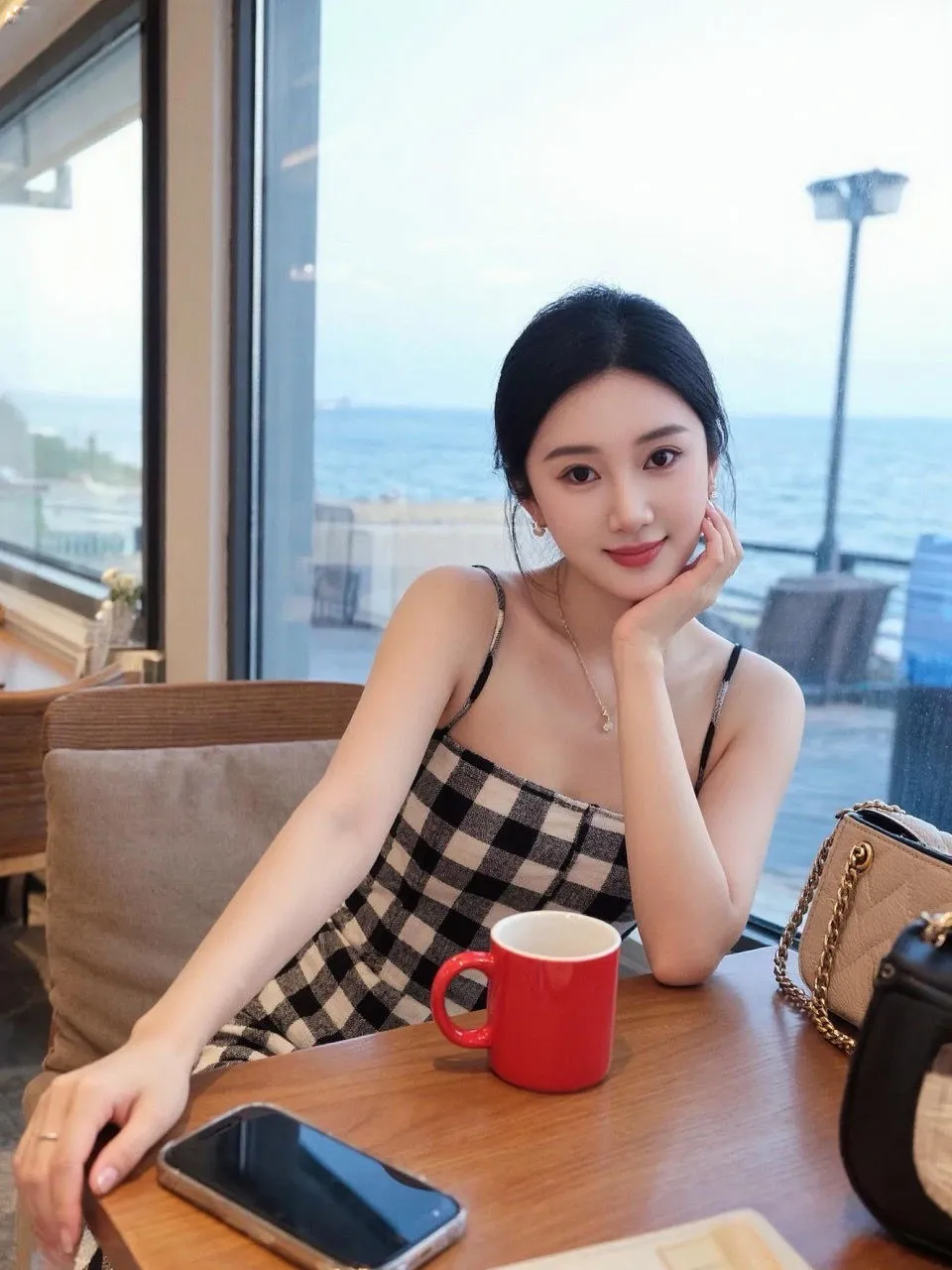 淼淼  冷白皮肤御姐 Gallery 4