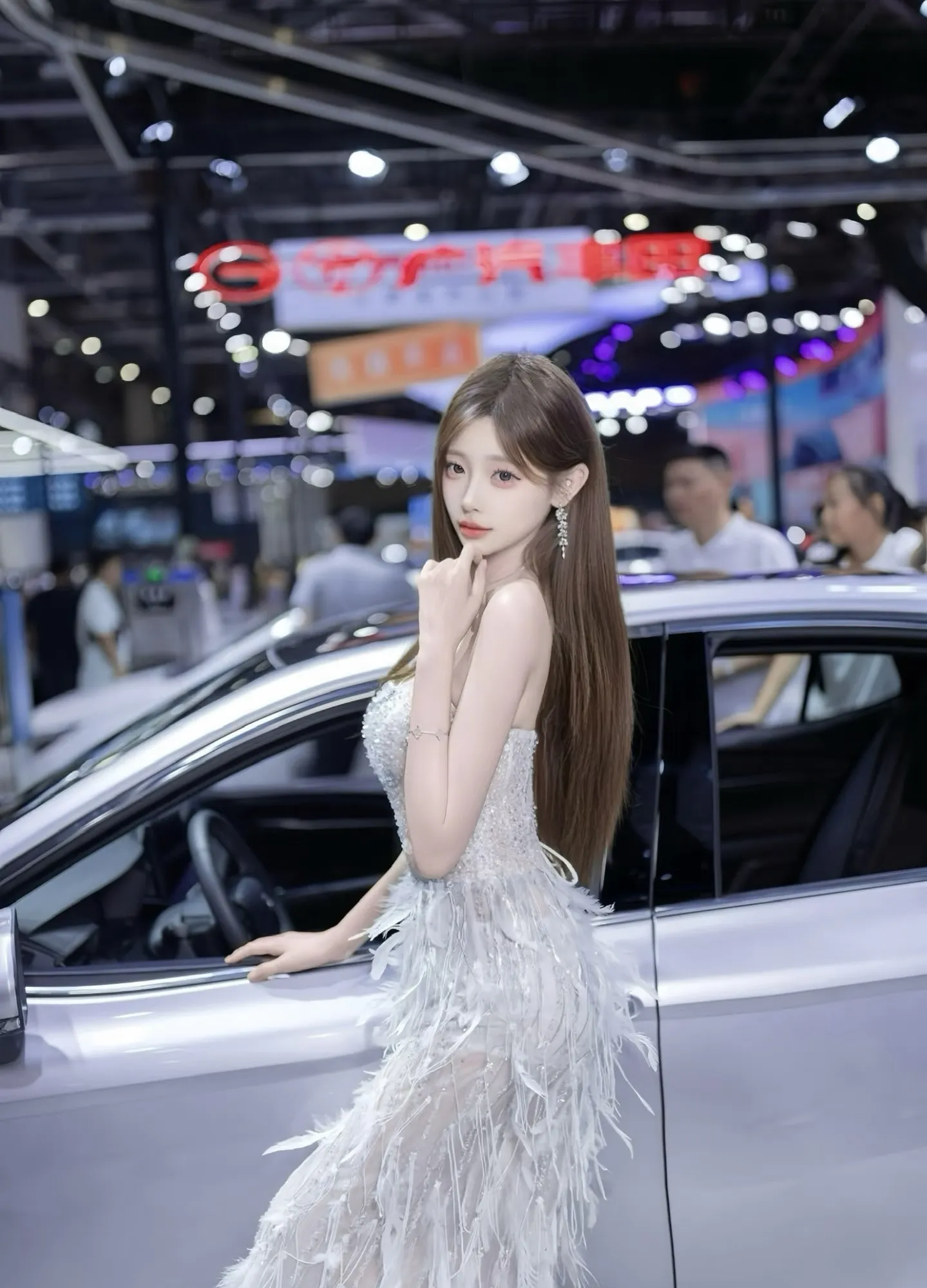 一汽模特 高牌 刘亦菲