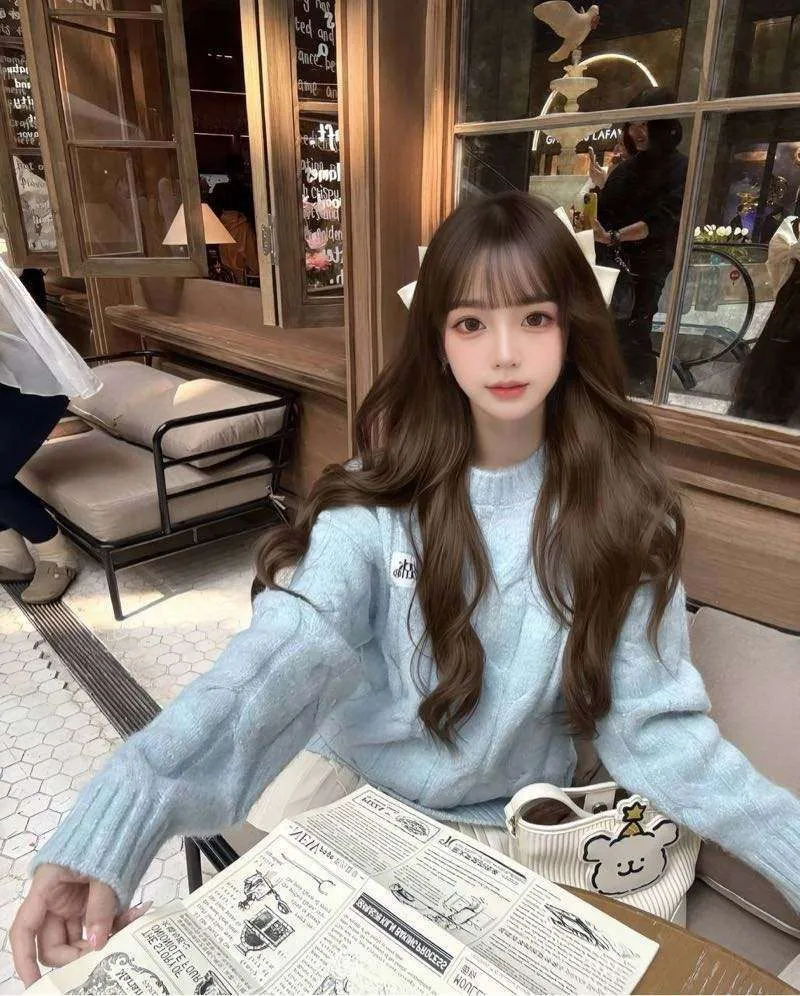 景蓝 清纯甜美可爱迷人主要水多