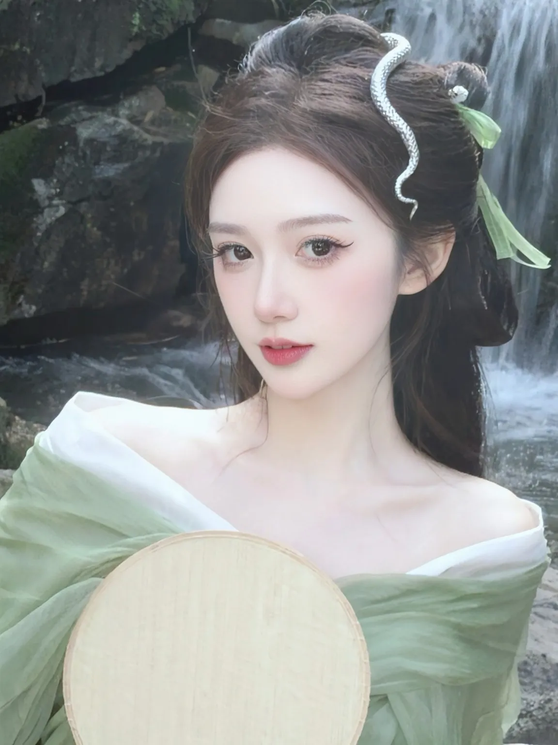 普陀白露  古风美女