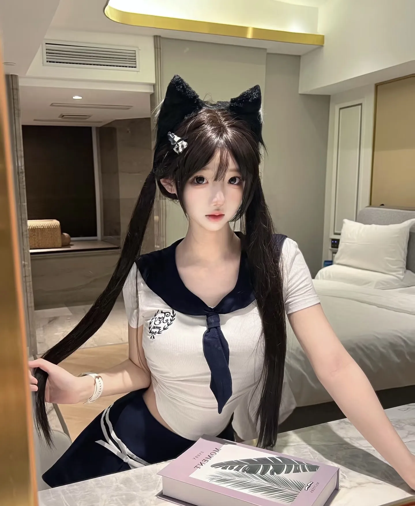 白虎萝莉 妮妮 双马尾小萝莉 Gallery 5