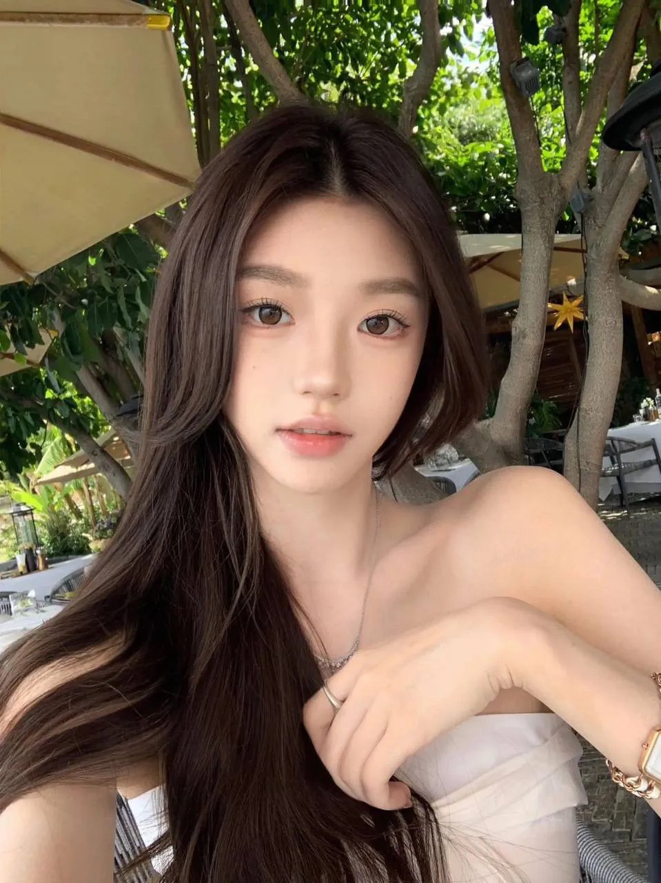 Y3354-财财 静安硬五白虎清纯甜美