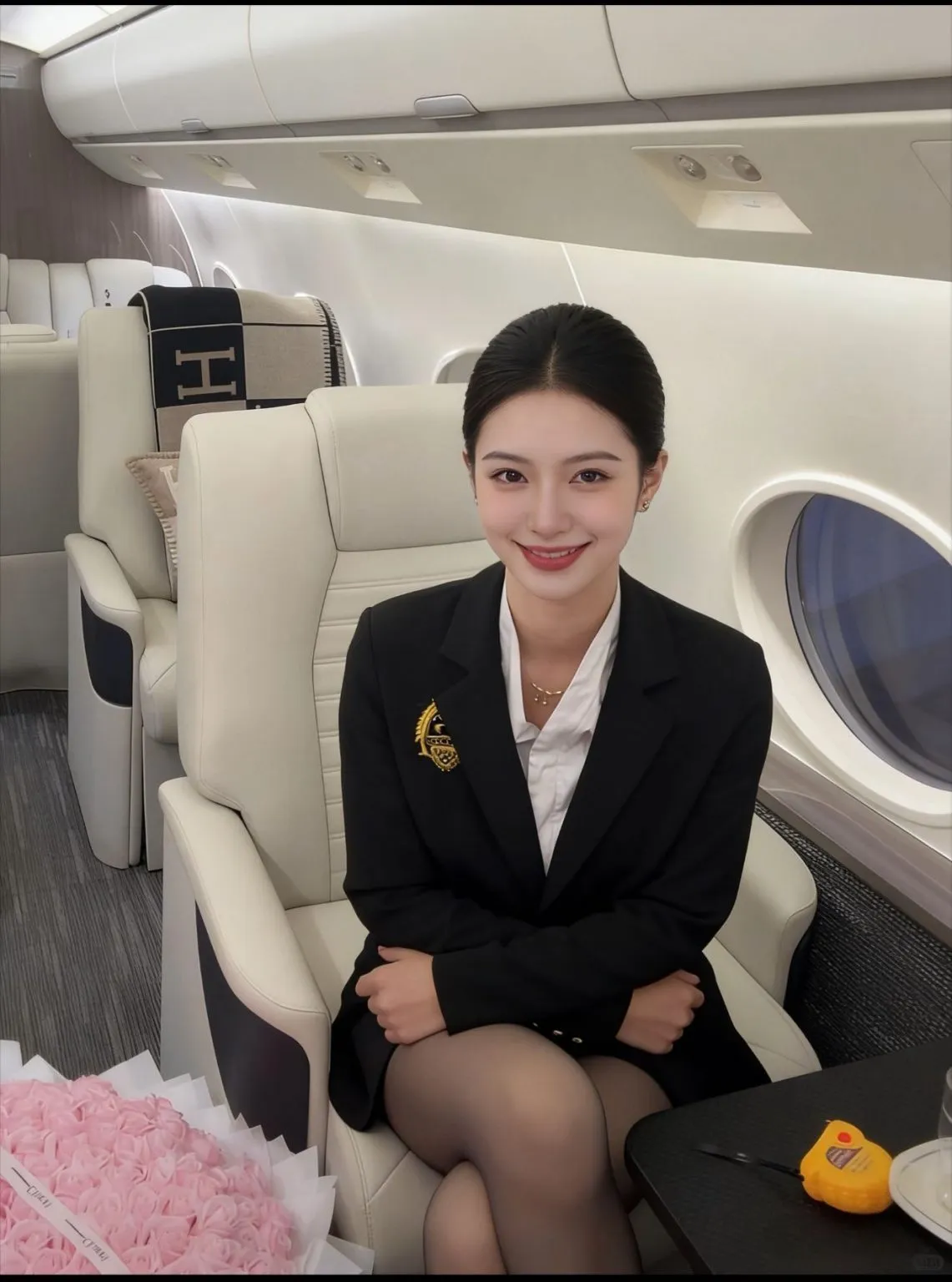 3301-川航空姐 静安硬五川航空姐