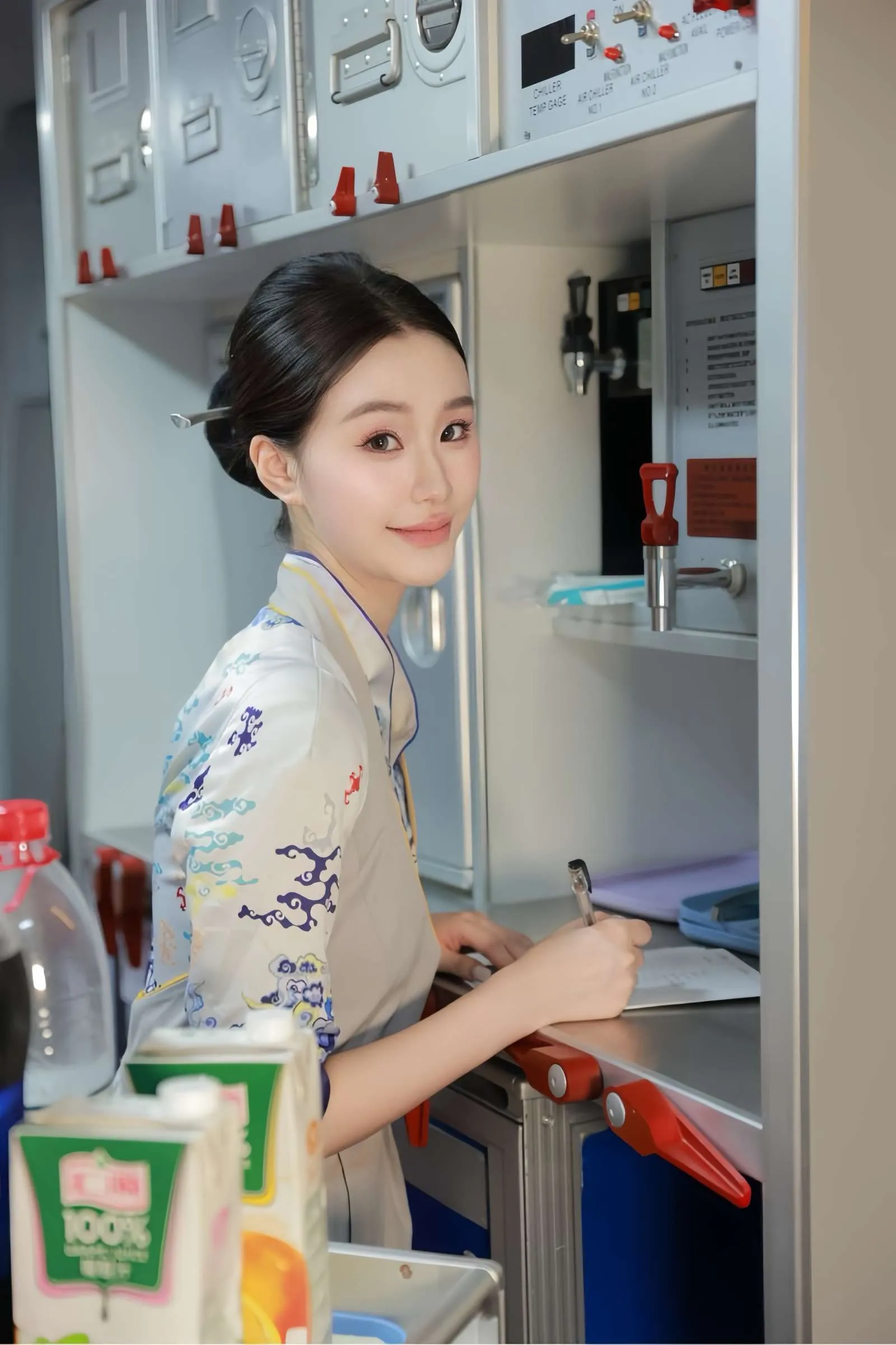 宝山空姐顾思思 真实空姐在飞 Gallery 1