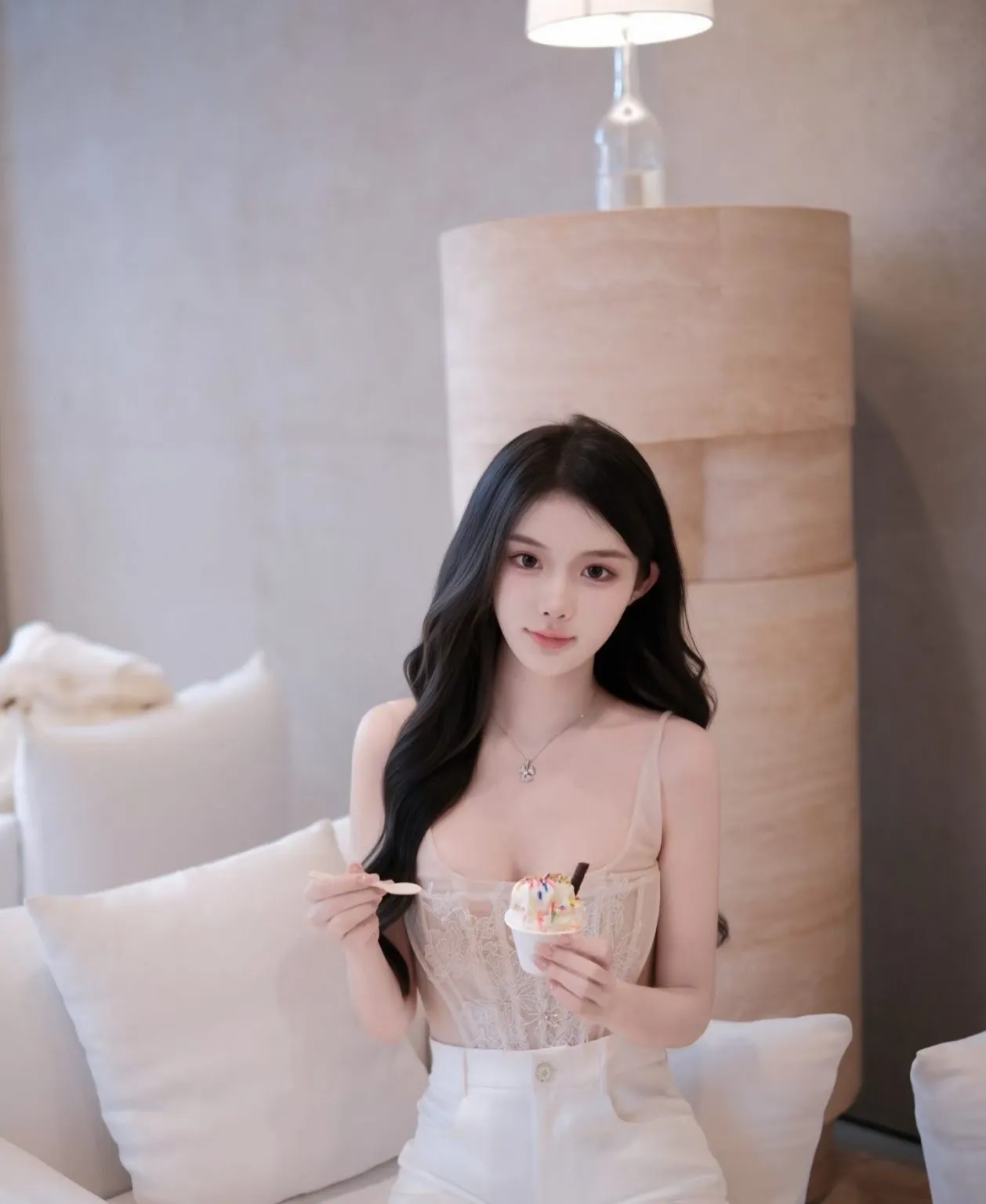 Y4557-笑笑 浦东纯欲甜美筷子腿 Gallery 5