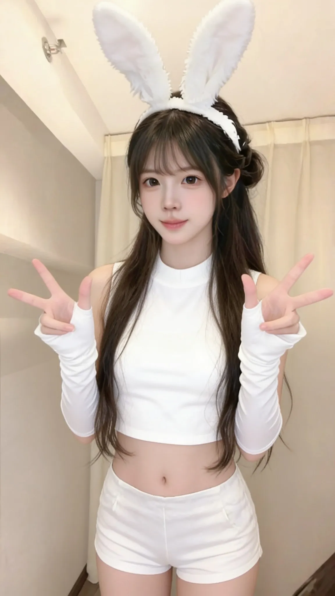 07可可  新下海，极品白小纯，无纹身 Gallery 1