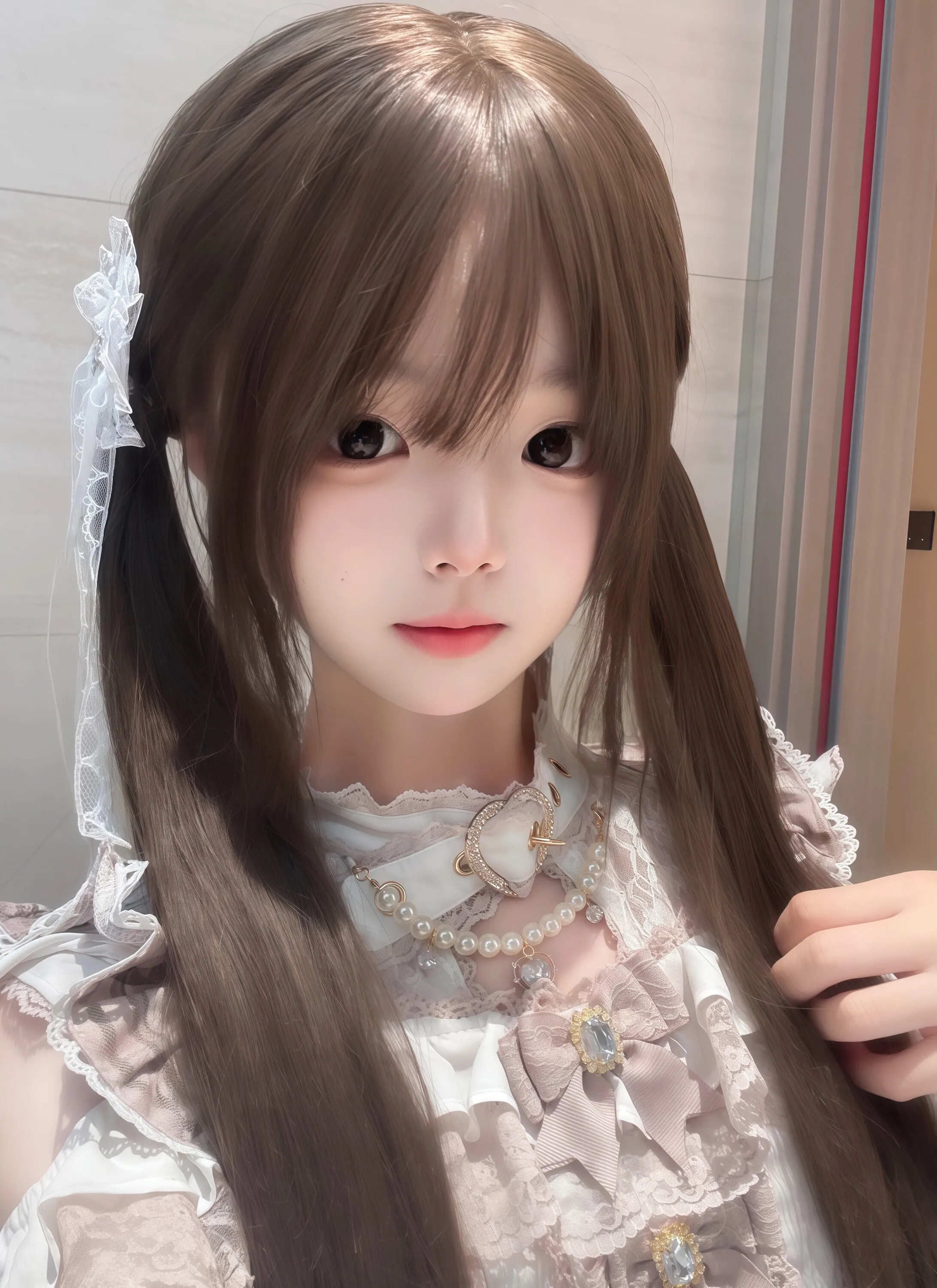 闵行甜心 真实零六白虎萝莉 Gallery 2