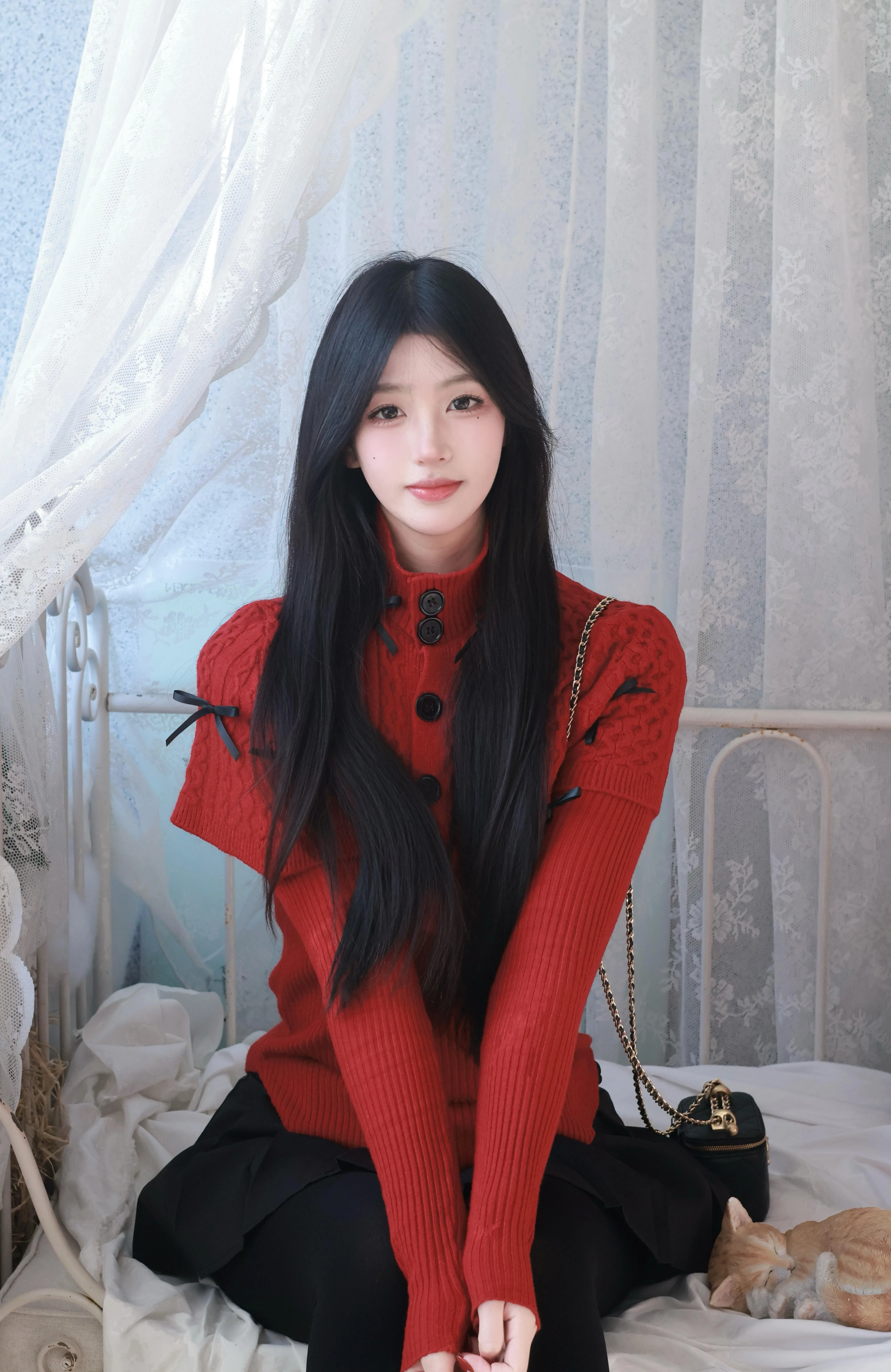 小红邻家女孩可御可甜初恋感觉