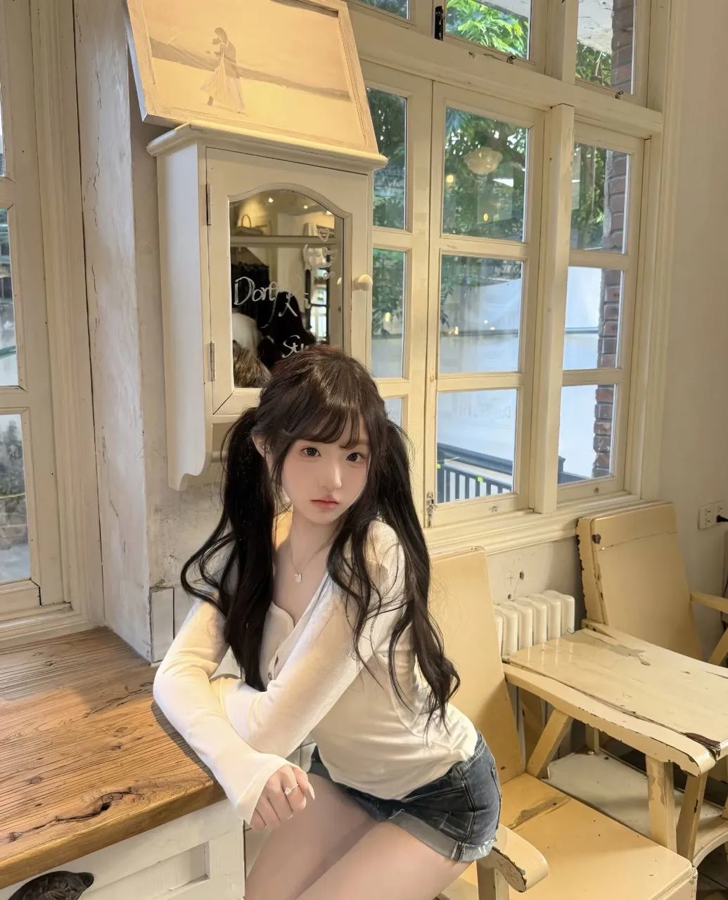 寒假兼职女高白小纯学生 柚柚 Gallery 2