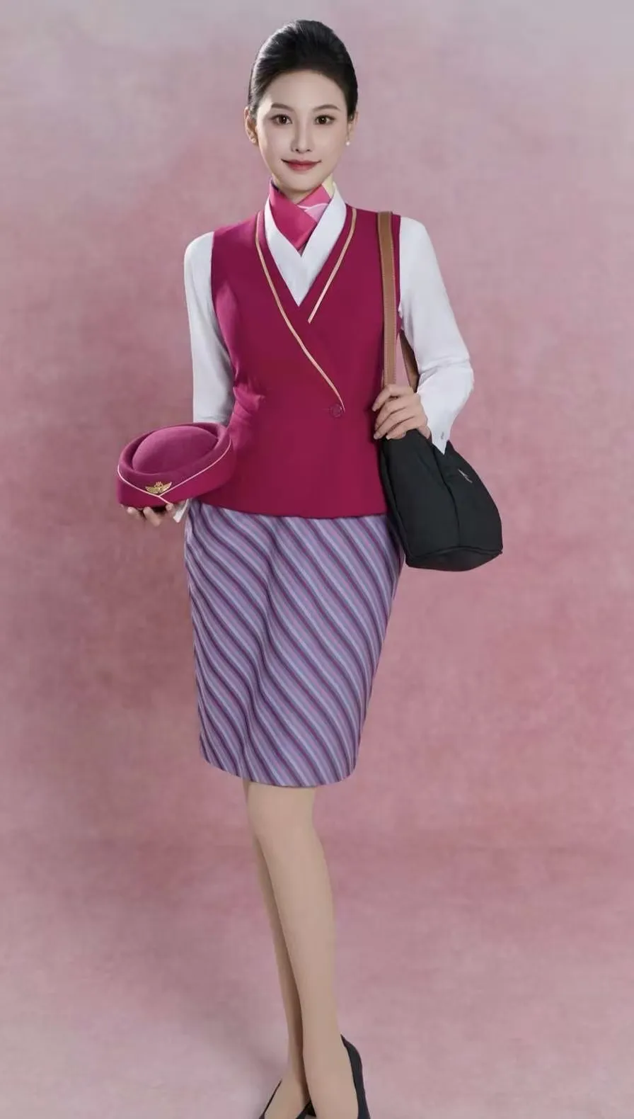 九妹上海空姐新人第一天开