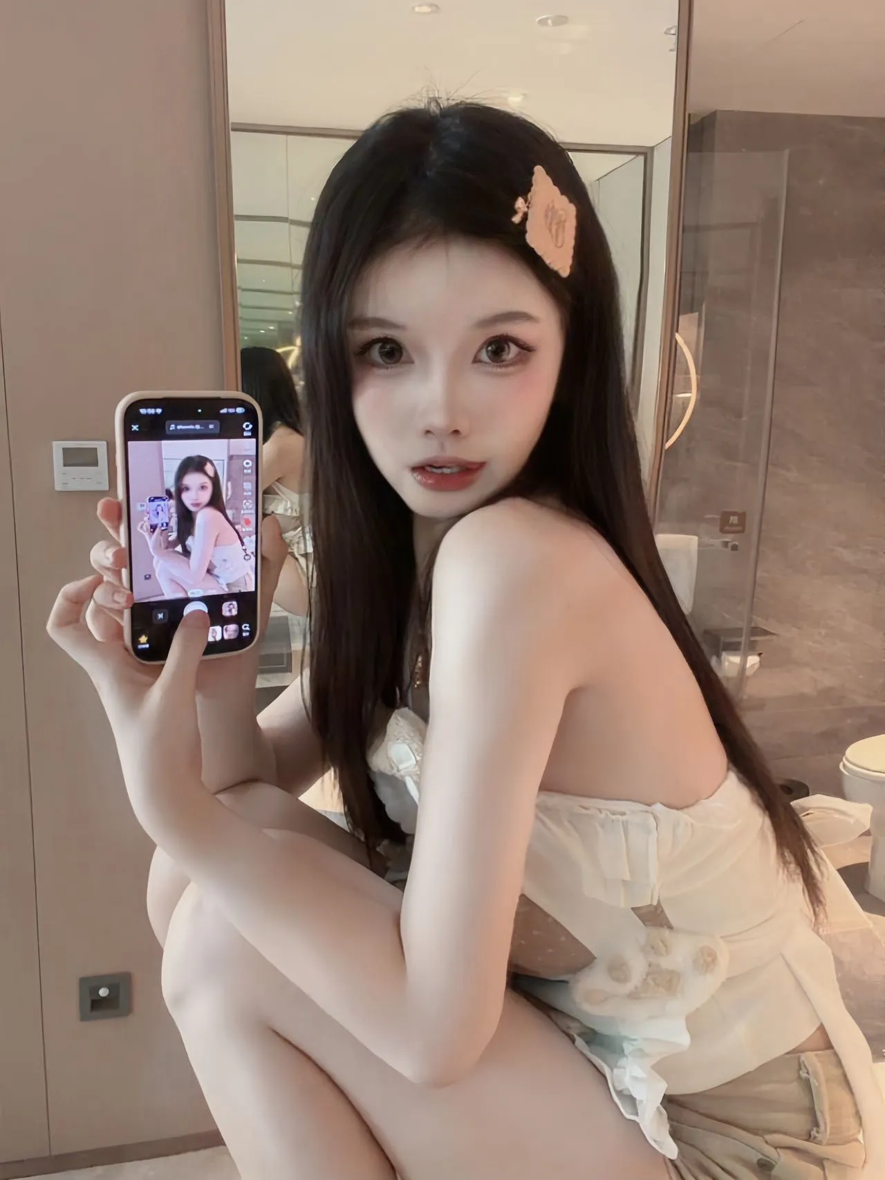 新人兼职 周冬雨 水娃女孩