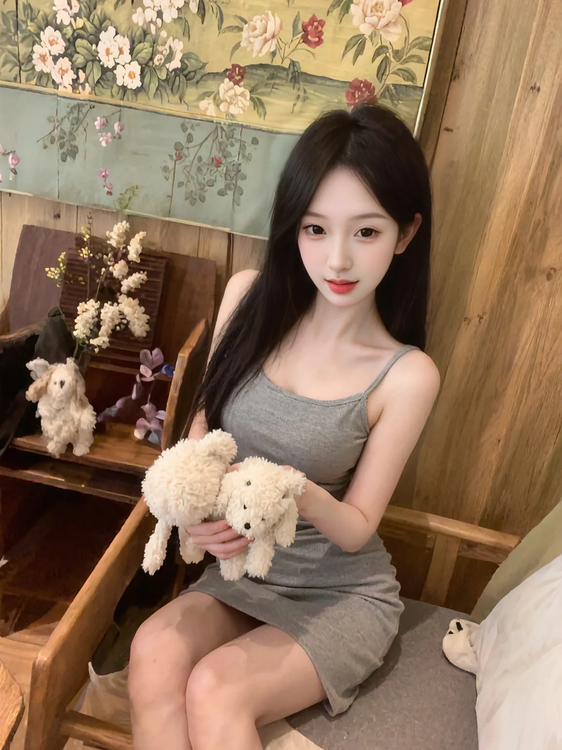 闵行白虎萝莉甜心 刚下海白小纯  在校逃学生 Gallery 6