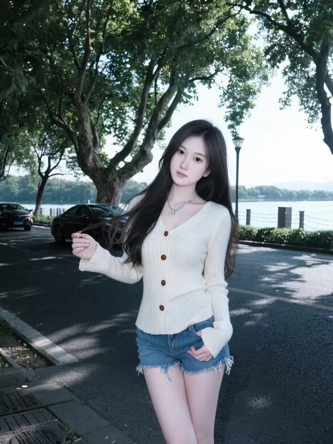 Y4486B-乐乐 静安高白纯清纯甜妹 Gallery 1