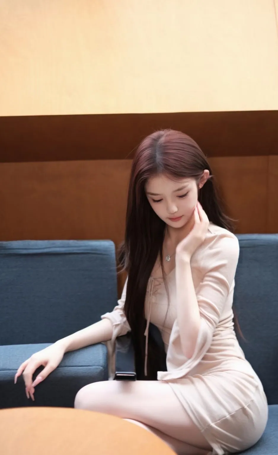 Y4557-笑笑 浦东纯欲甜美筷子腿 Gallery 2