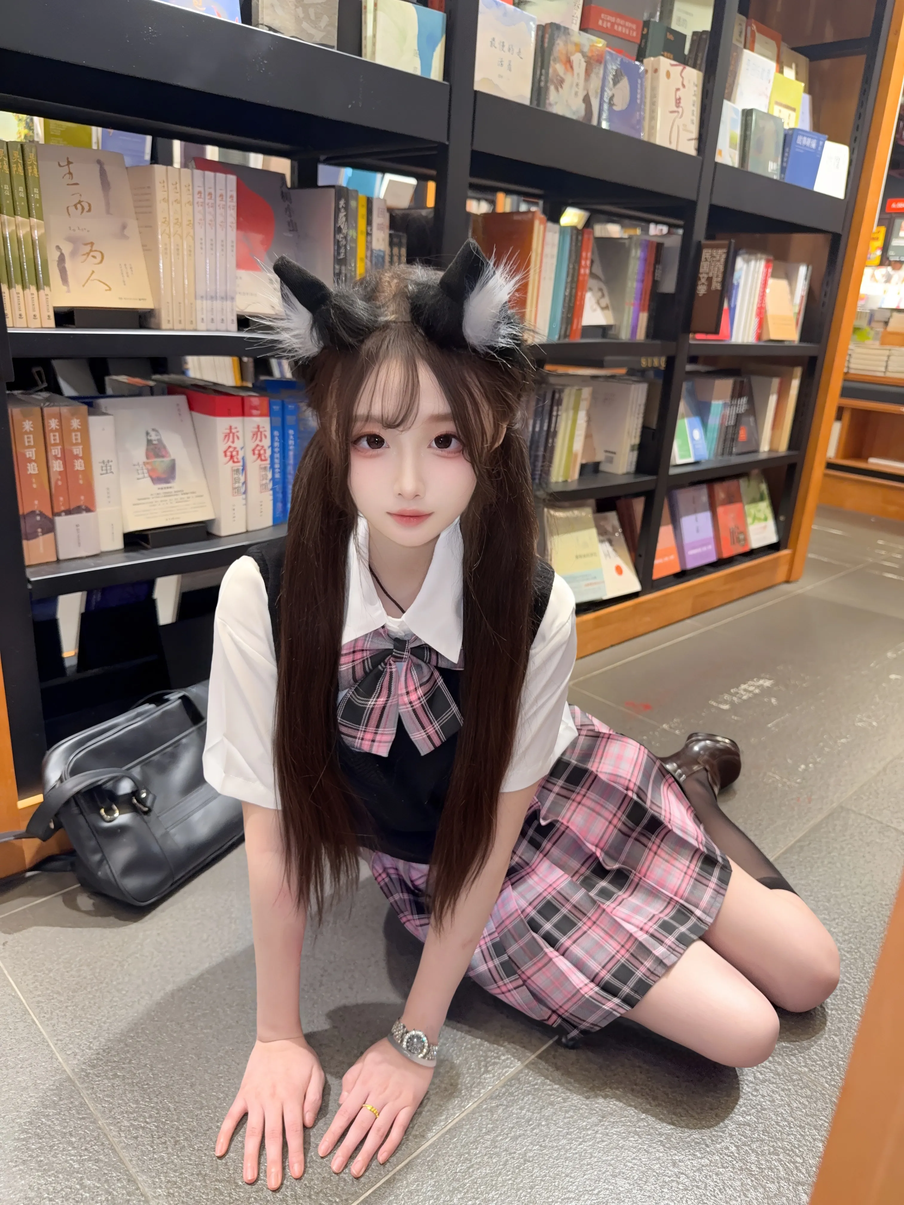 18岁高中学白嫩妹妹兼职：心妍 Gallery 2