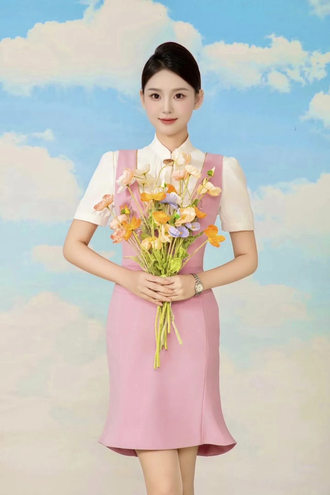 206新人吉祥航空可爱空乘首开 硬5🦜