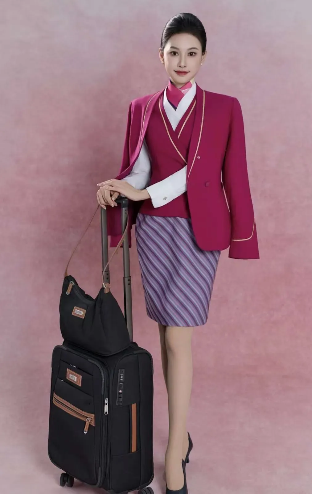 九妹上海空姐新人第一天开 Gallery 2