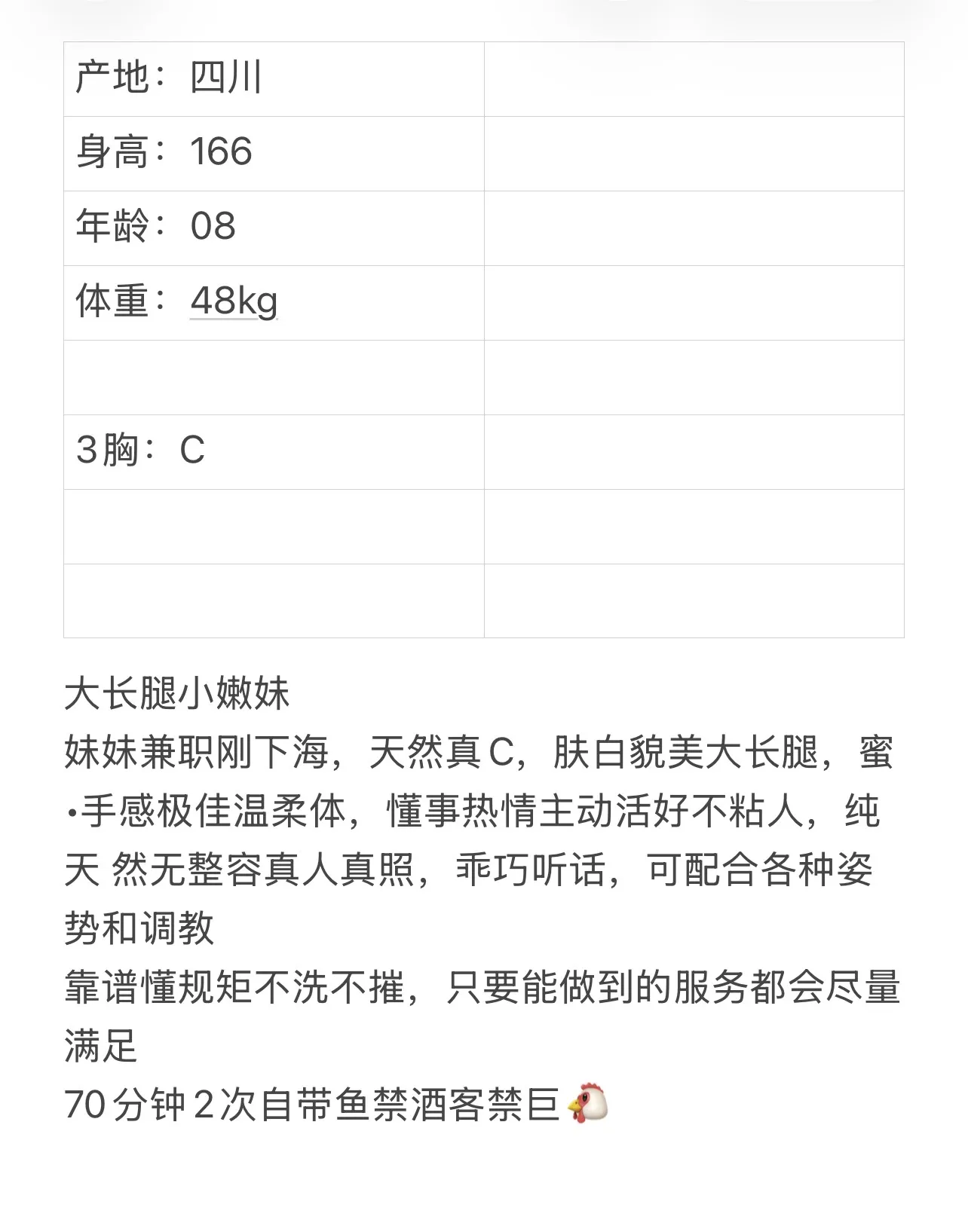 新人嫩妹 懂事热情 楠楠 Gallery 1