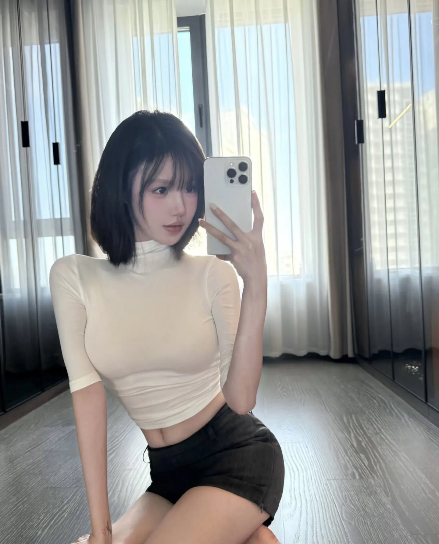 短发女孩 可儿 瑜伽教练 Gallery 4