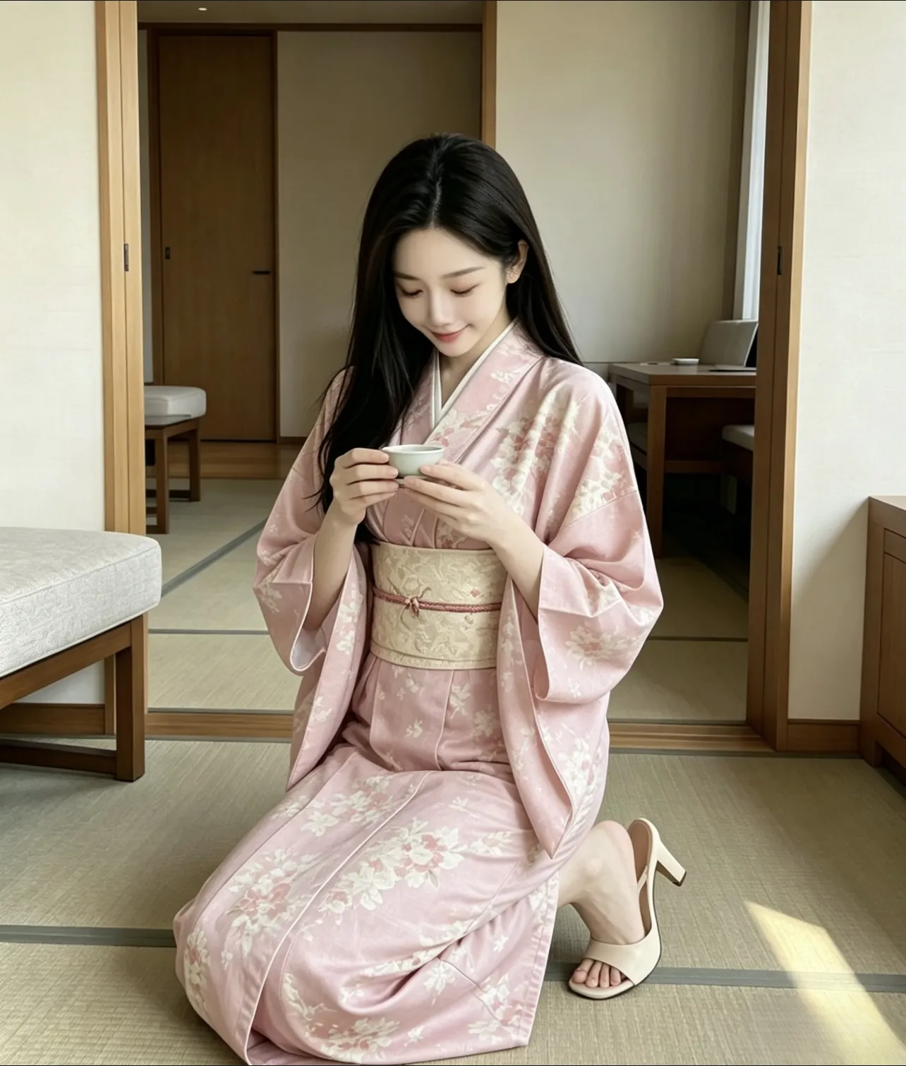 爆款高端极品中日🇯🇵混血🌈河北彩花💕 Gallery 3