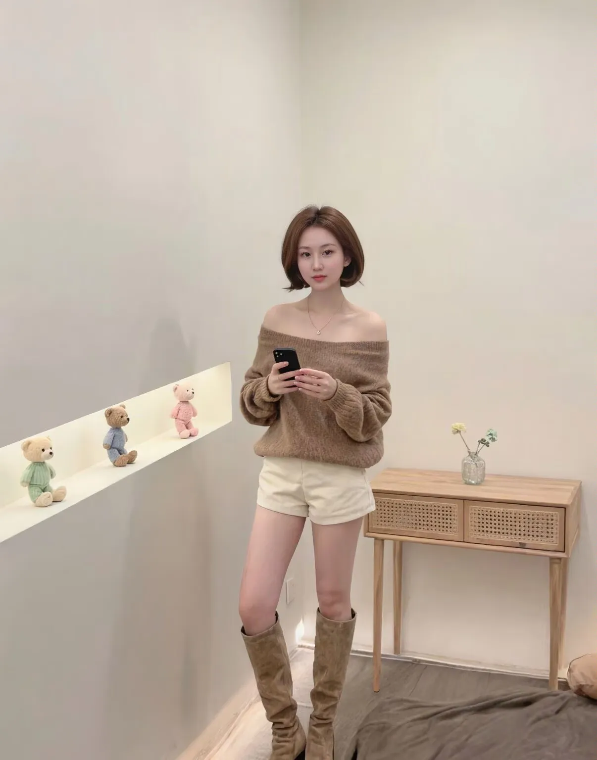 闵行靖瑶瑜伽短发御姐🉑指定双飞自带姐妹 Gallery 6