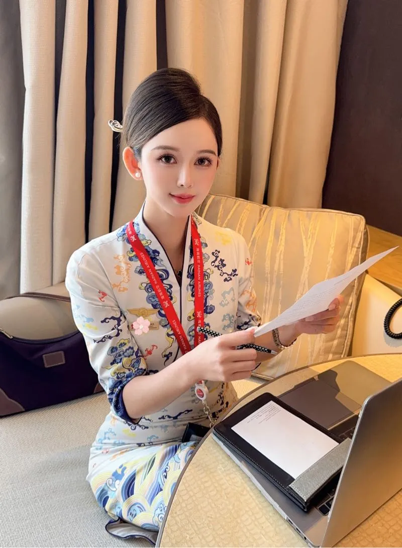 上海天养🏠新人第一天下水，海航乘务员 Gallery 6