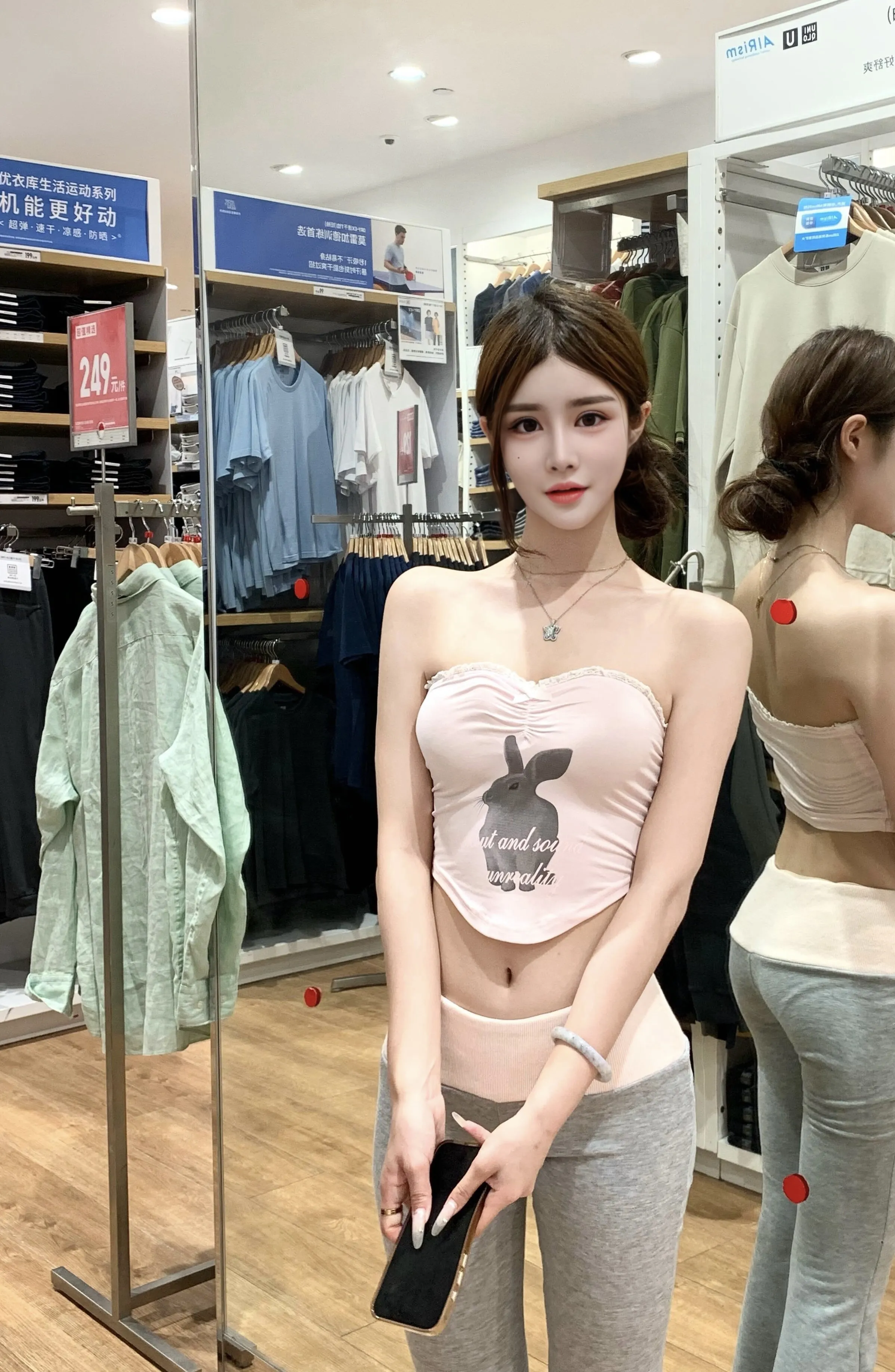 服装店美眉 琪宝 下海兼职 体验风土人情 Gallery 5